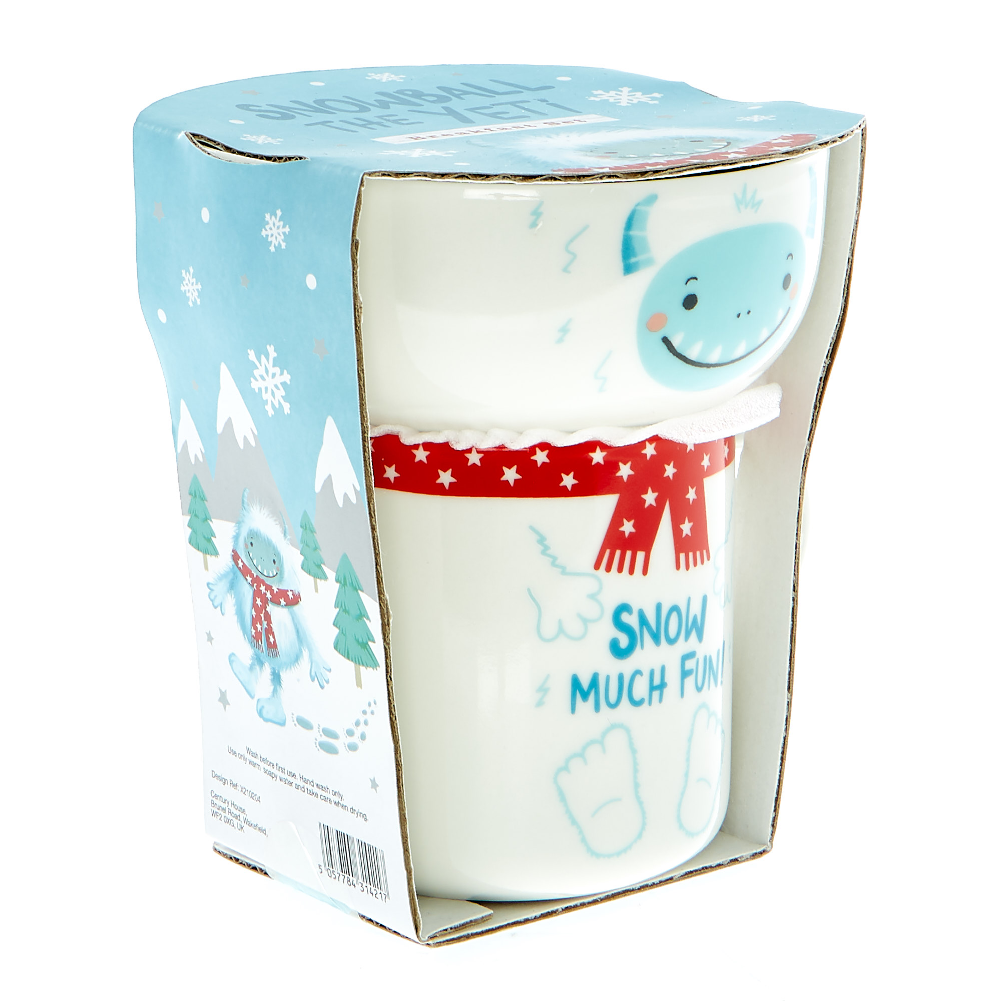 Snowball The Yeti Mug & Bowl Set