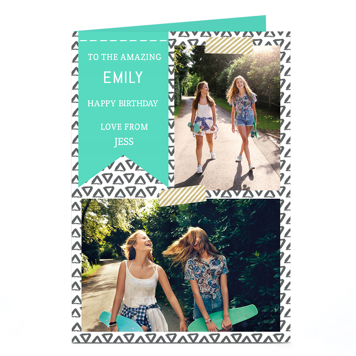 Personalised Photo Card - Birthday