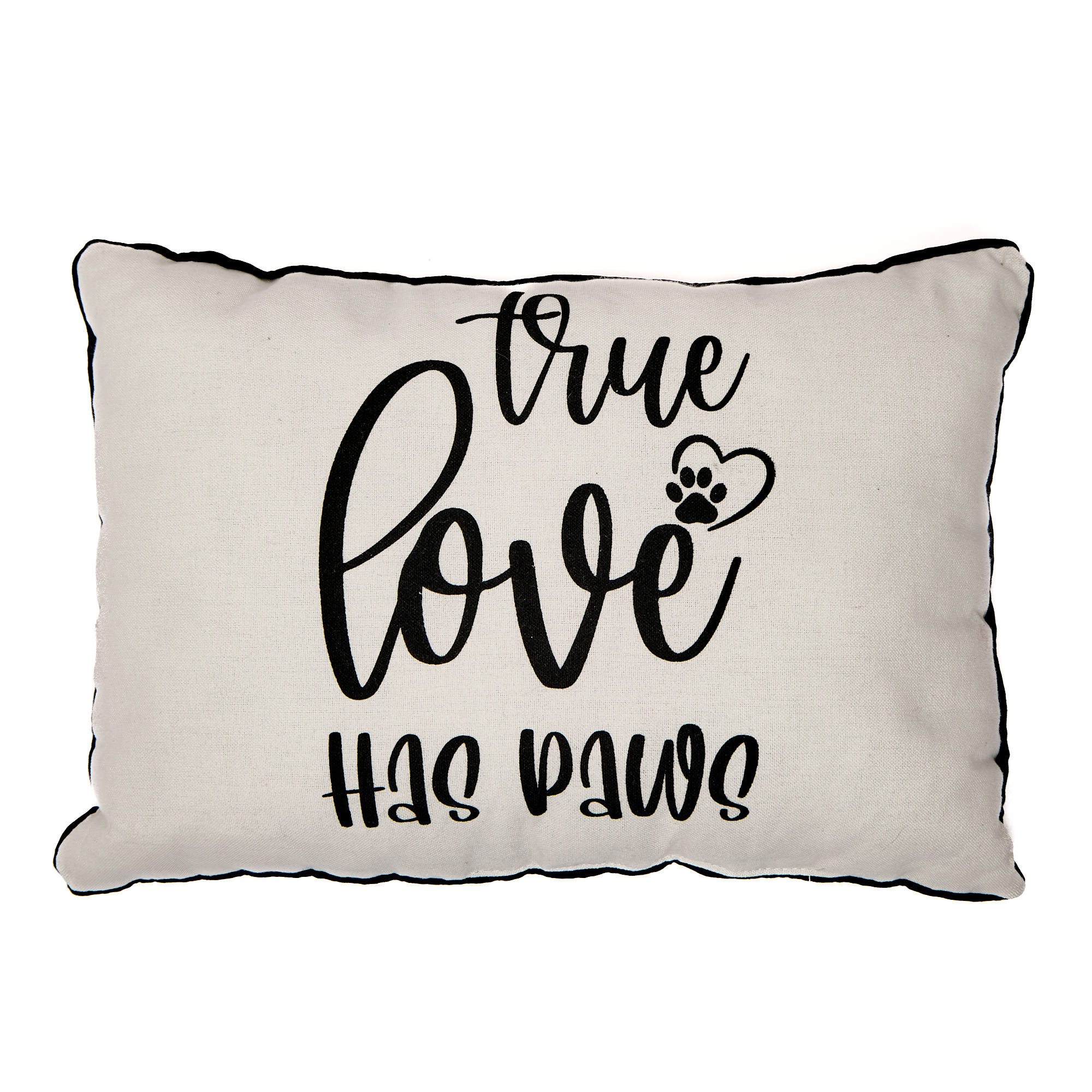 True Love Has Paws Cushion