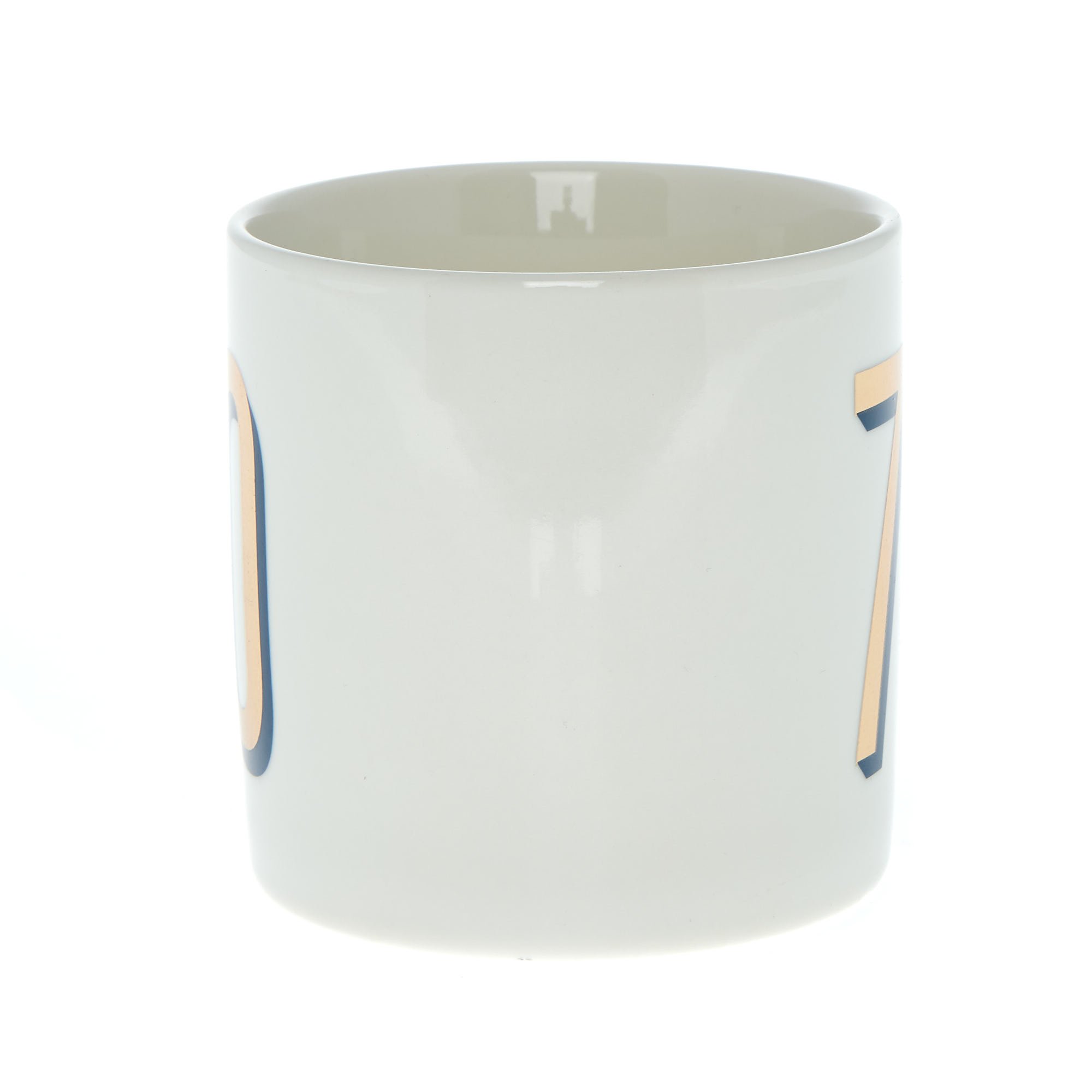 Blue & Gold 70th Birthday Mug in a Box