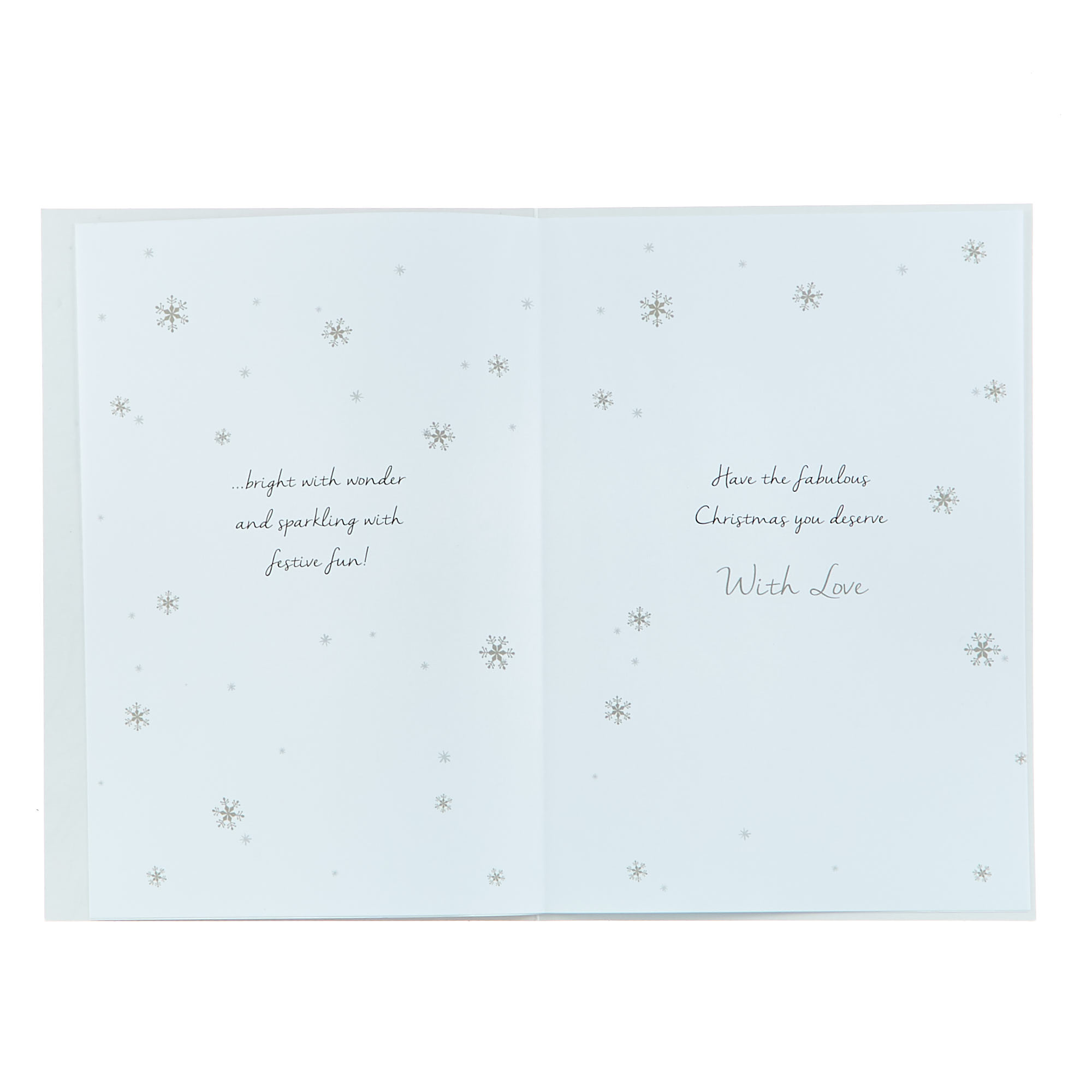 Christmas Card - For A Gorgeous Mum With Love