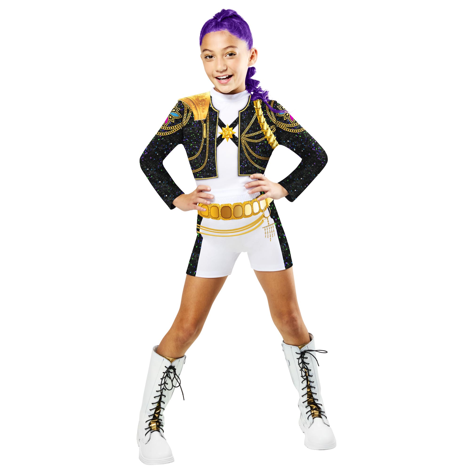 KPop Demon Hunters Rumi Golden Classic Children's Fancy Dress Costume 