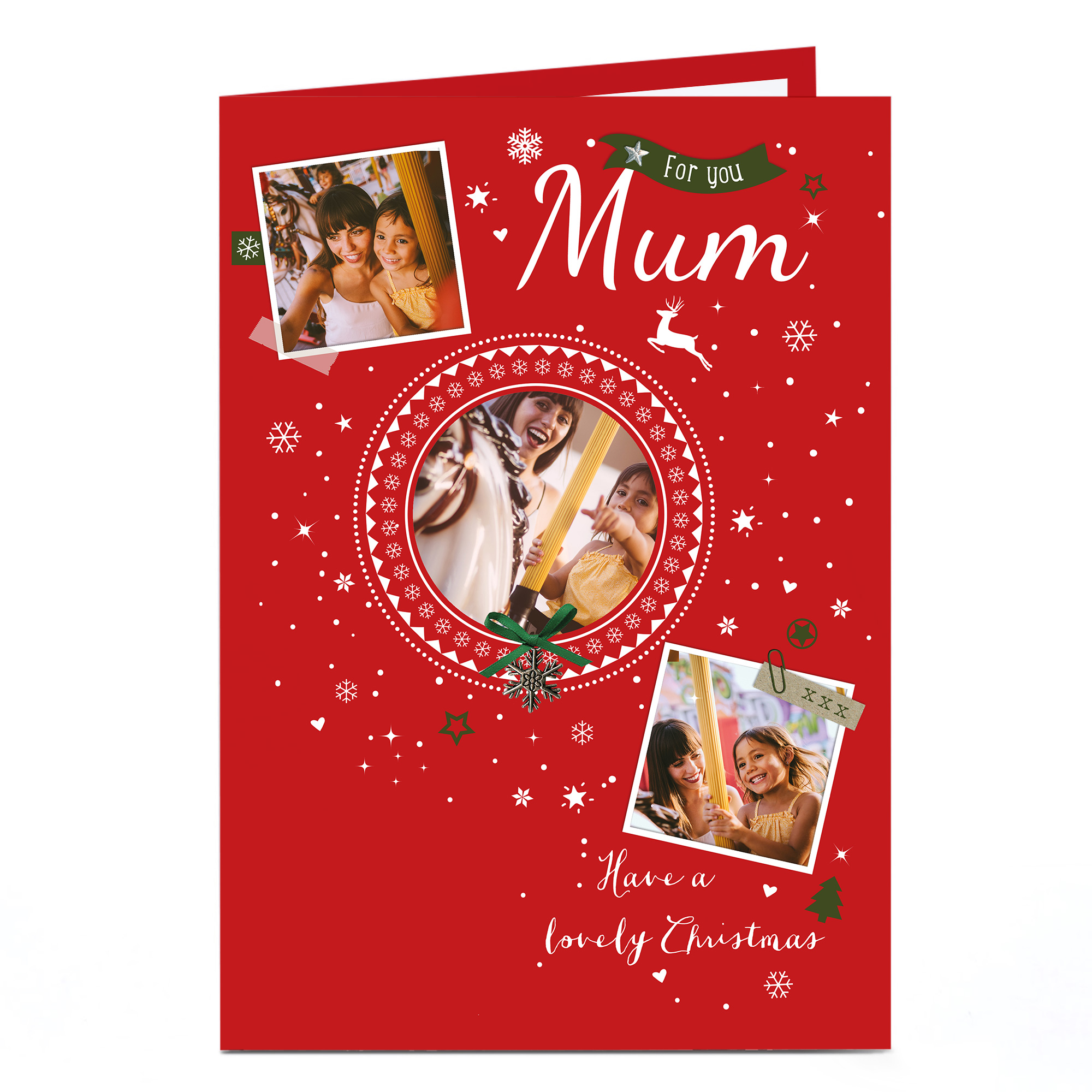 Photo Christmas Card - For You Mum