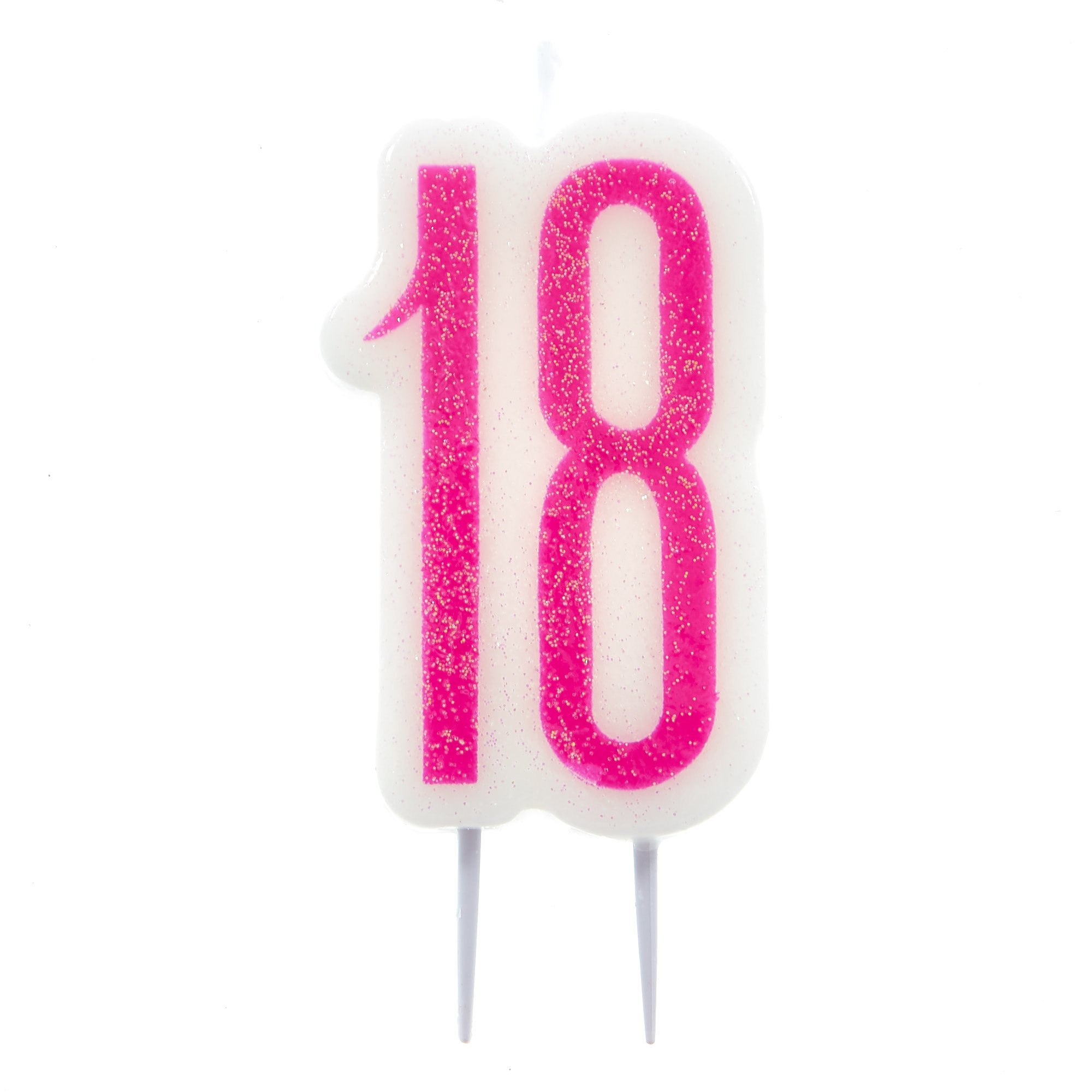 Pink 18th Birthday Party Accessories - 6 Pieces 