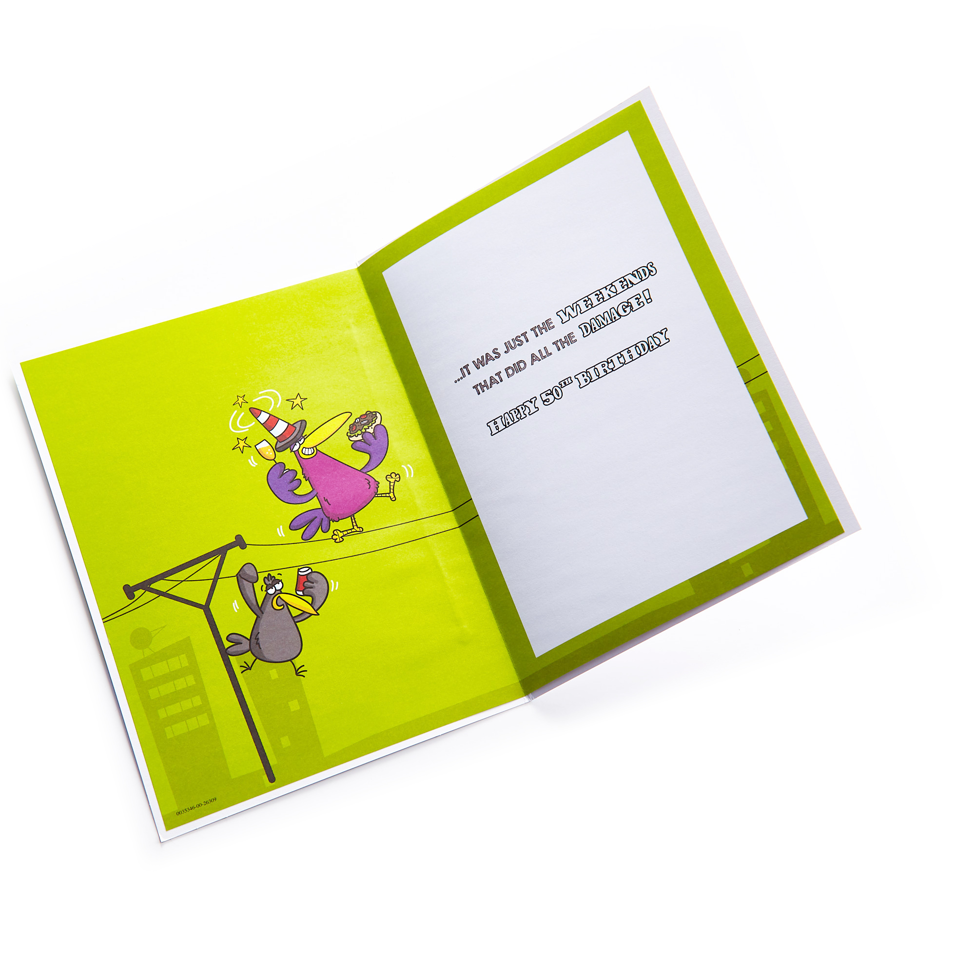 50th Birthday card - You Don't Look It...