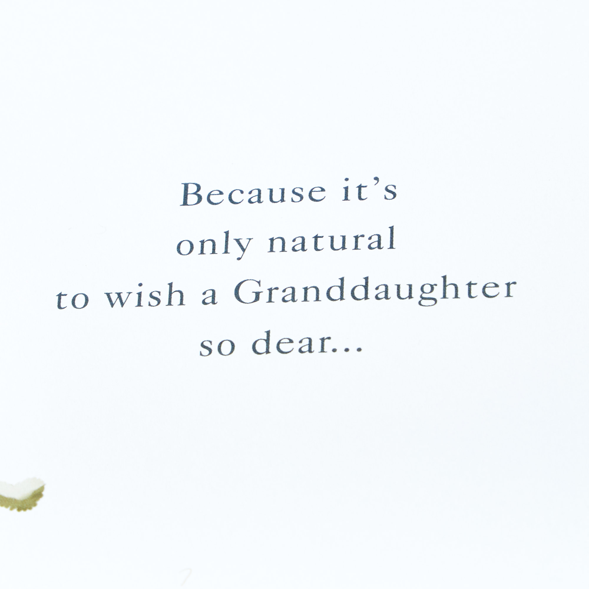 Christmas Card - Granddaughter Sleigh