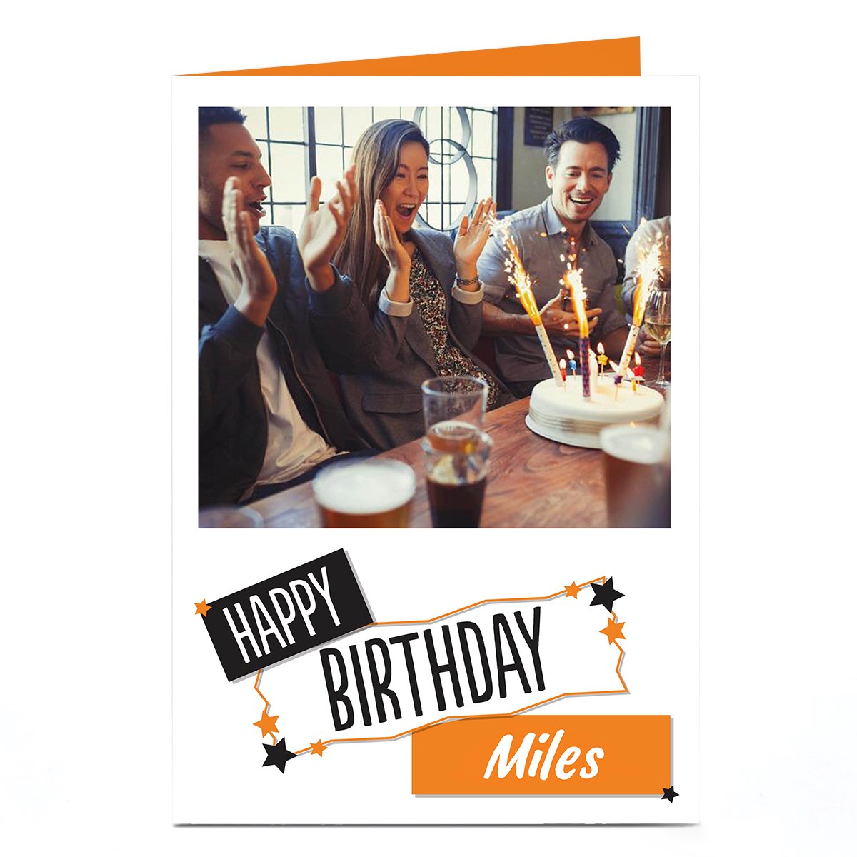 Personalised Birthday Photo Card - Happy Birthday 