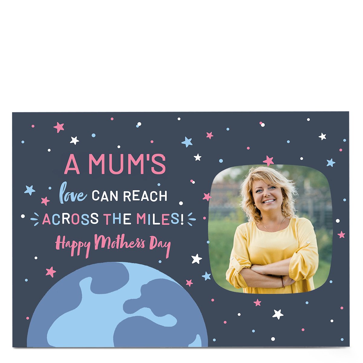 Photo Mother's Day Card - Across the Miles