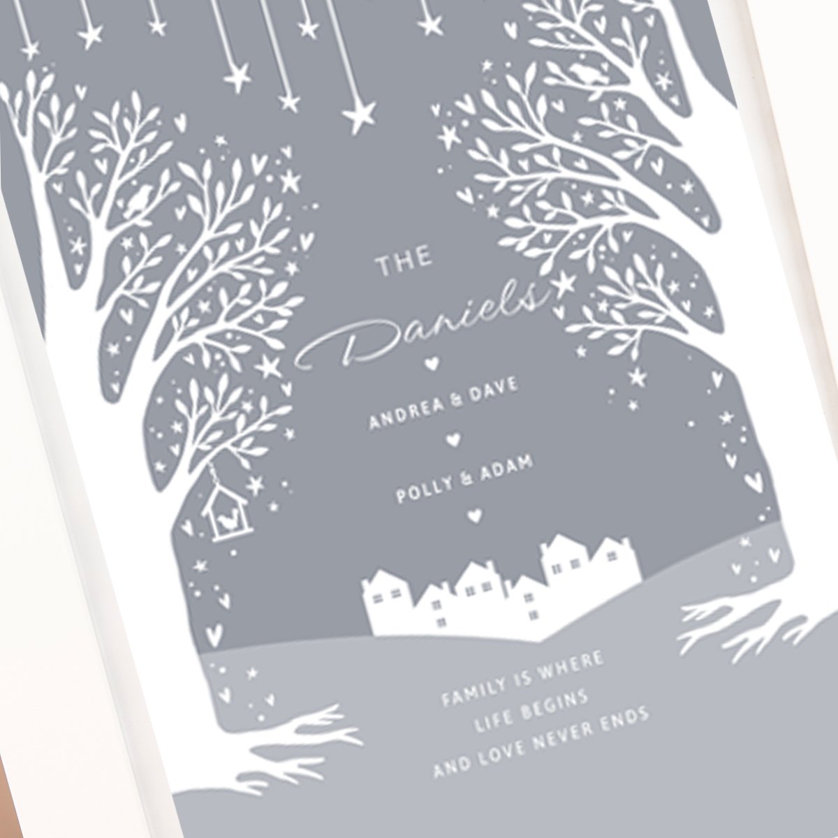 Personalised Family Portrait Print