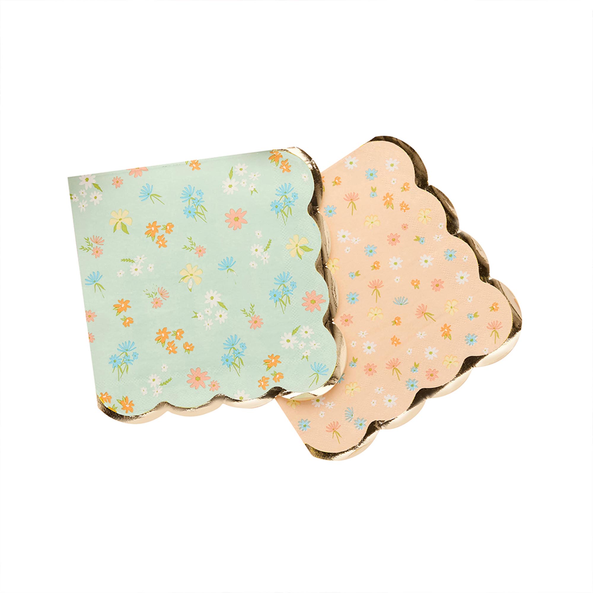 Floral Paper Napkins - Pack of 16