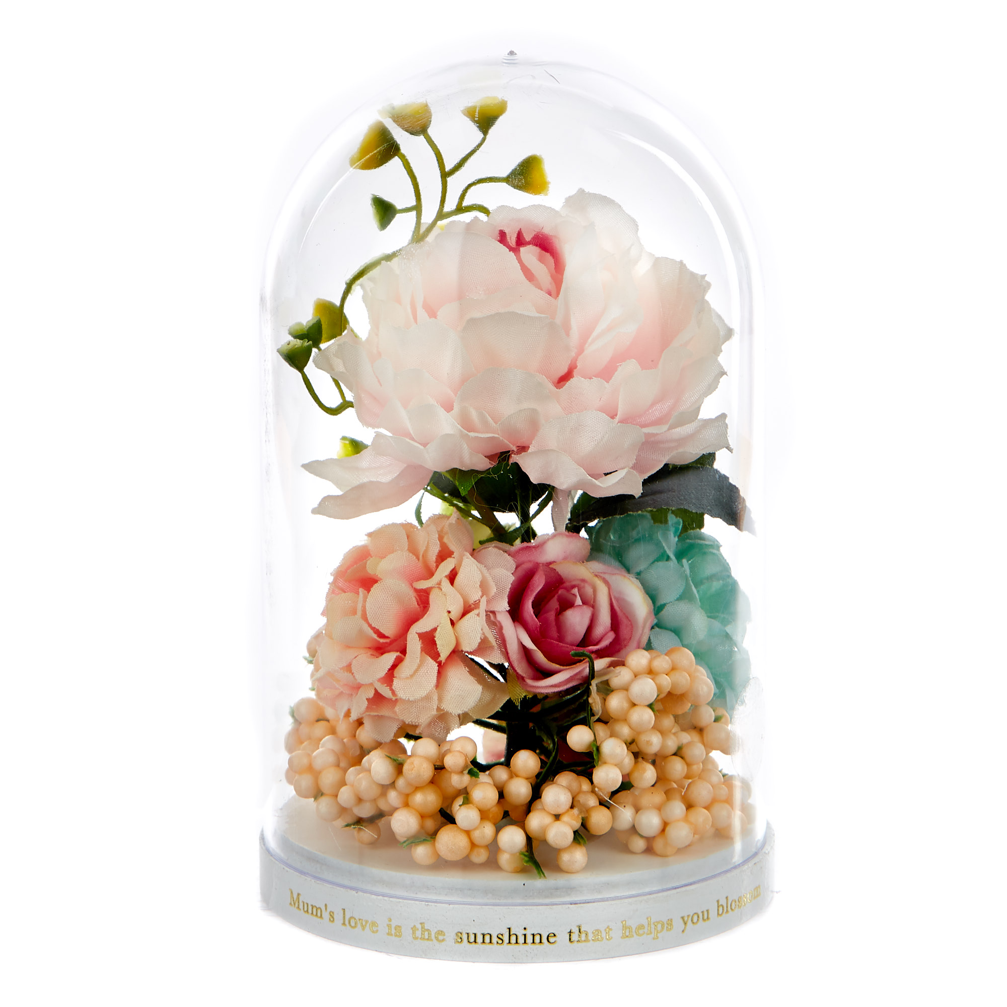 Sentimental Mother's Day Artificial Flower Dome