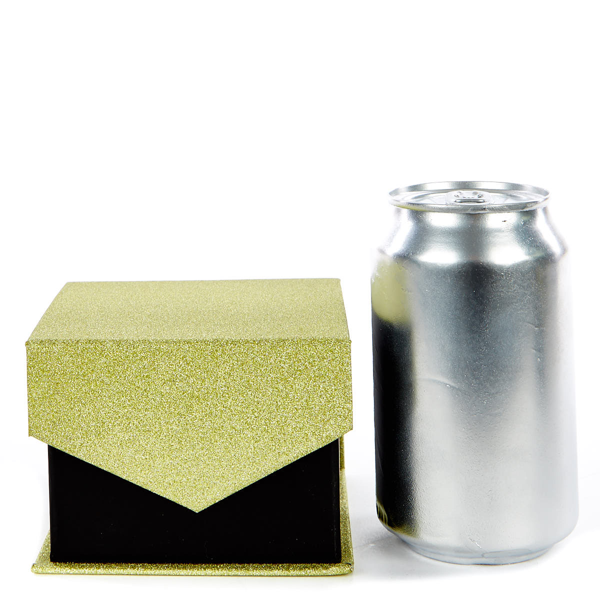 Glittery Gold & Black Jewellery Boxes - Set of 3