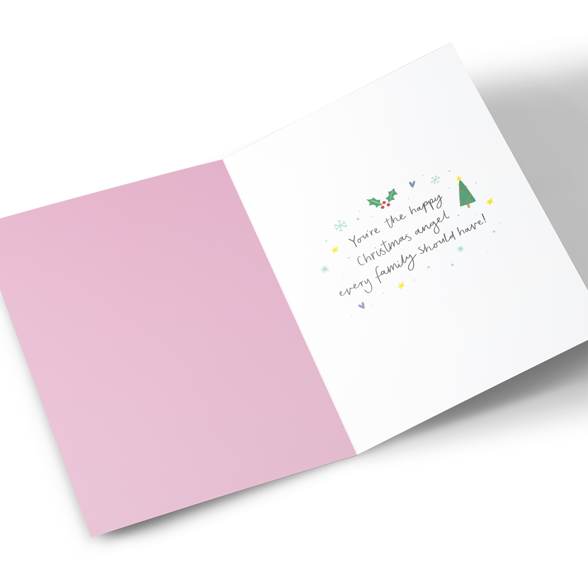 Christmas Card - Don't Step Jump Into Christmas, Mum