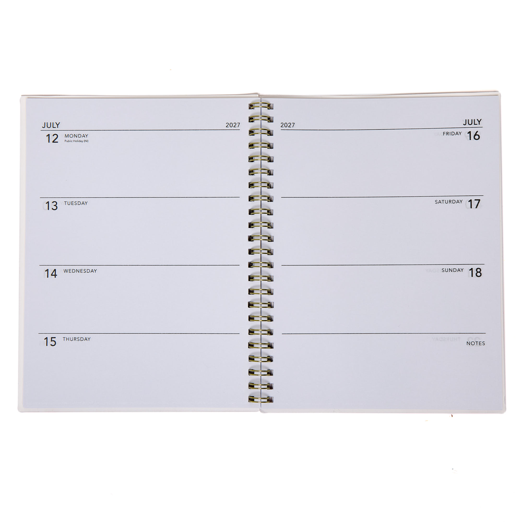 Bows A5 2027 Diary
