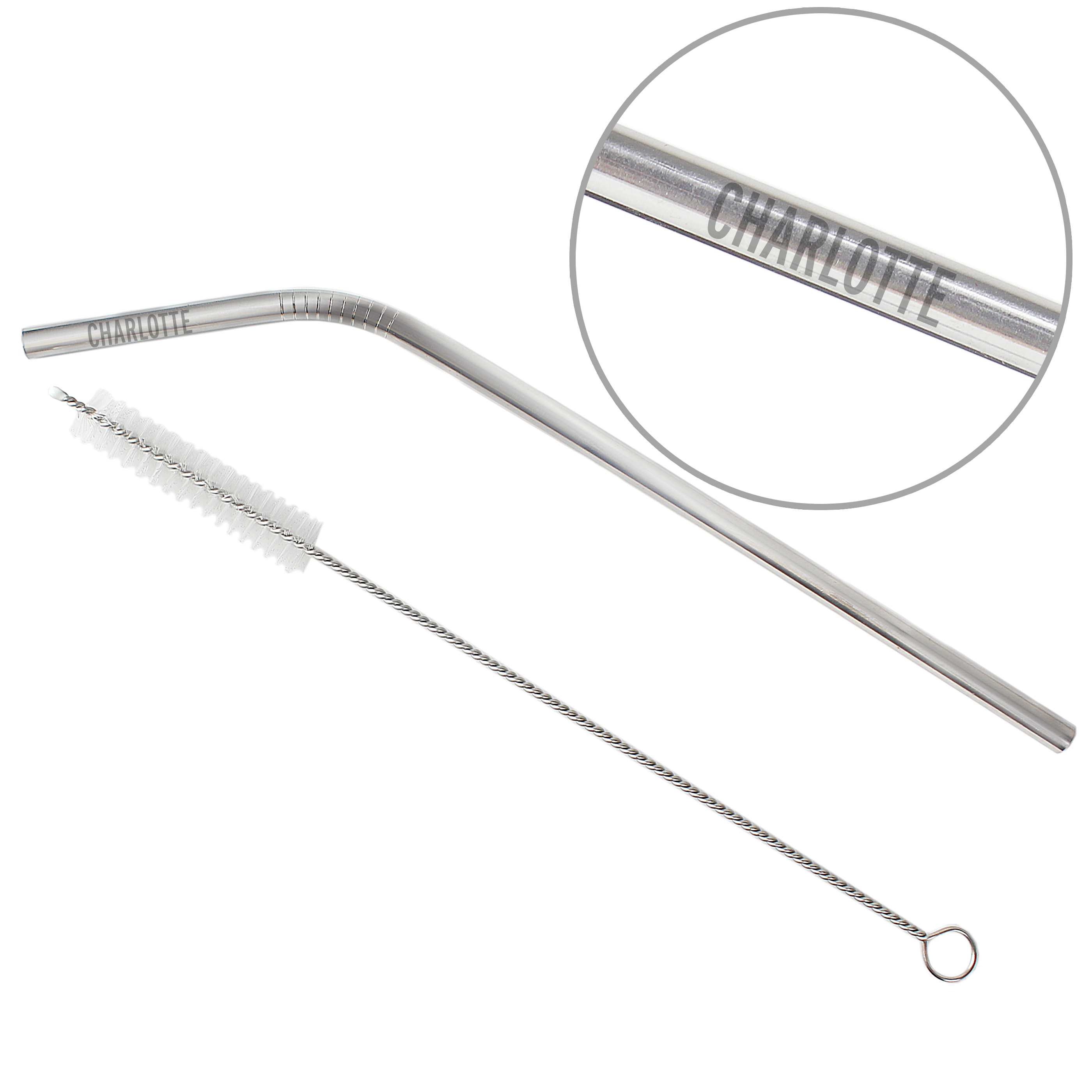 Personalised Steel Straw