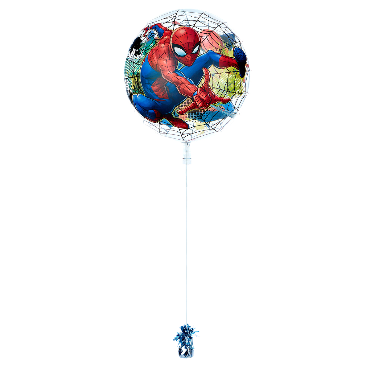 22-Inch Bubble Balloon - Marvel's Spider-Man - DELIVERED INFLATED!