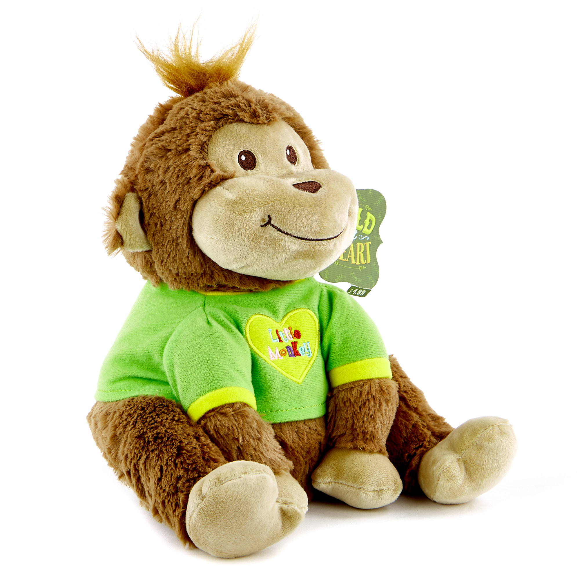 Buy Little Monkey Soft Toy For Gbp 499 Card Factory Uk