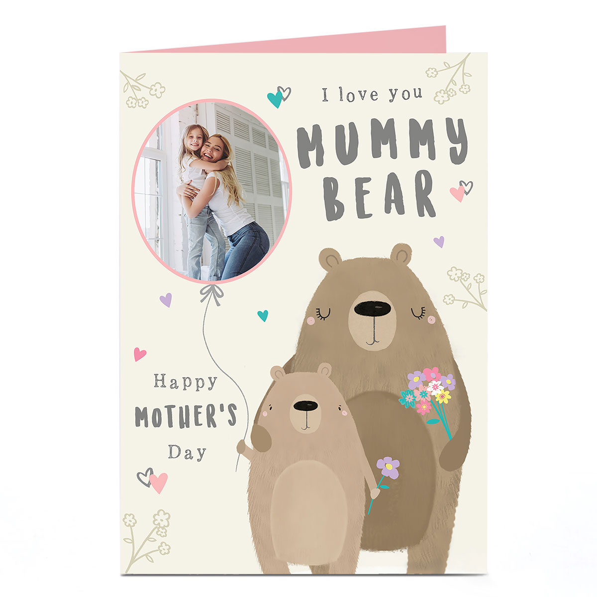 Photo Mother's Day Card - Mummy Bear