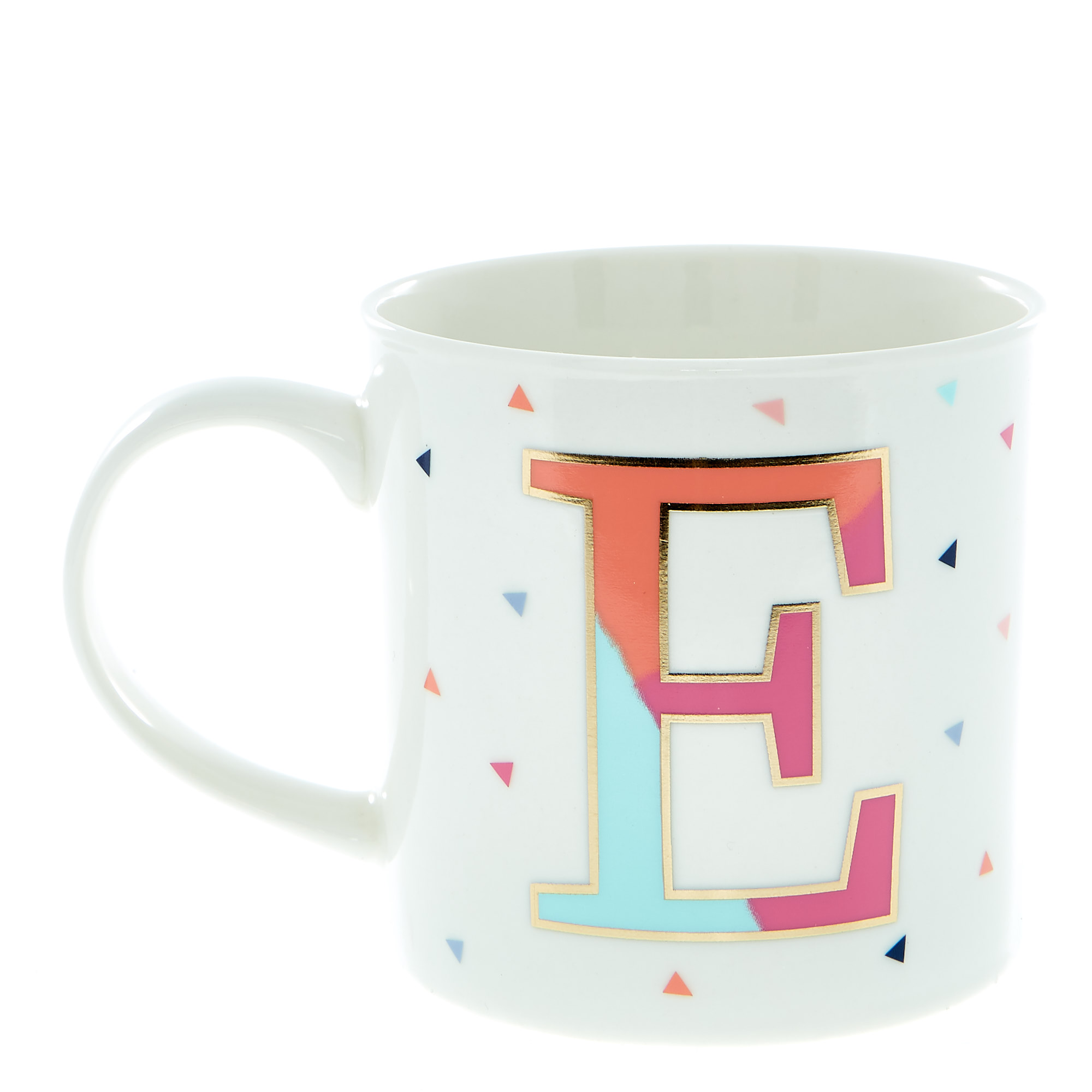 Letter E Alphabet Mug 
