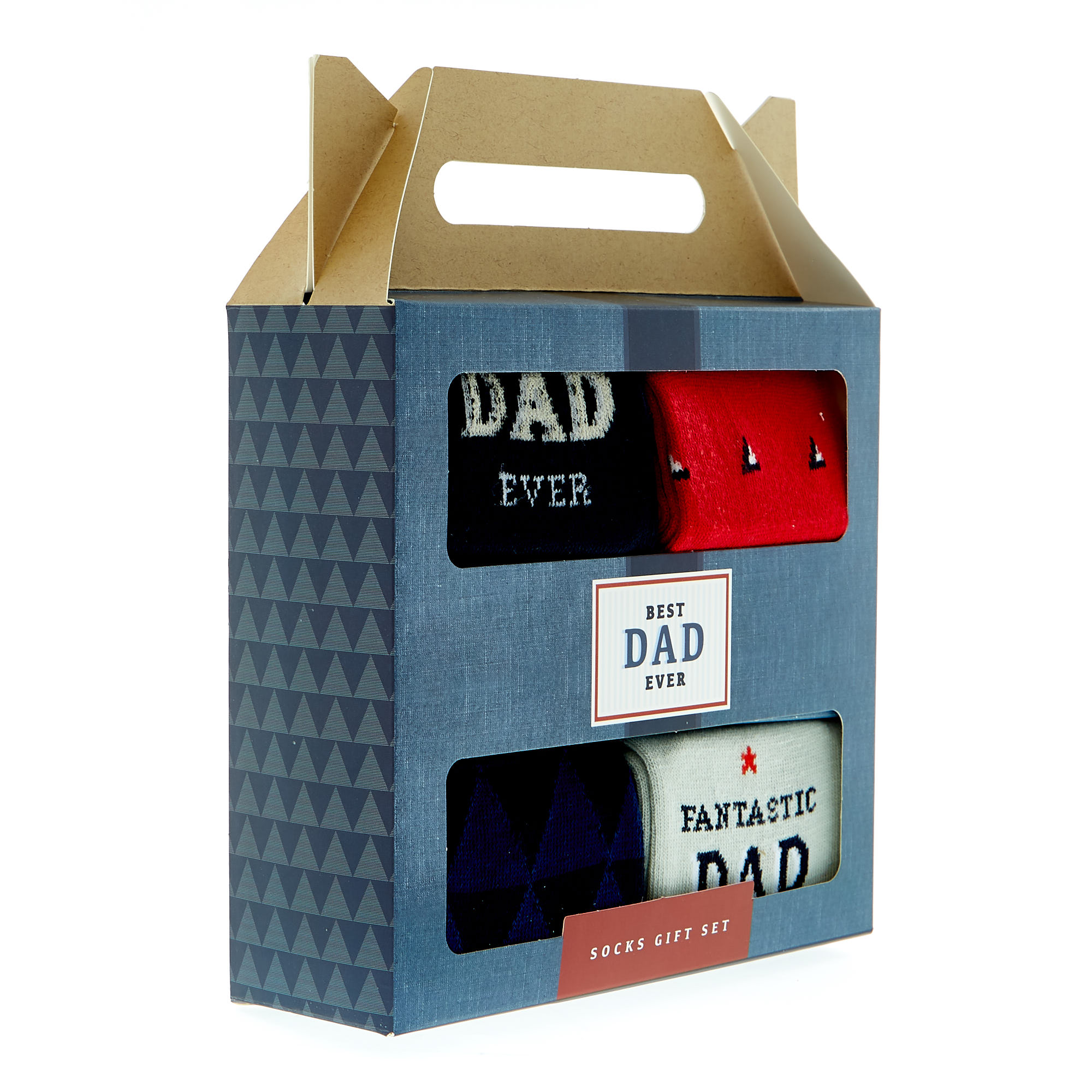 Best Dad Ever Socks Gift Set - 4 Pairs