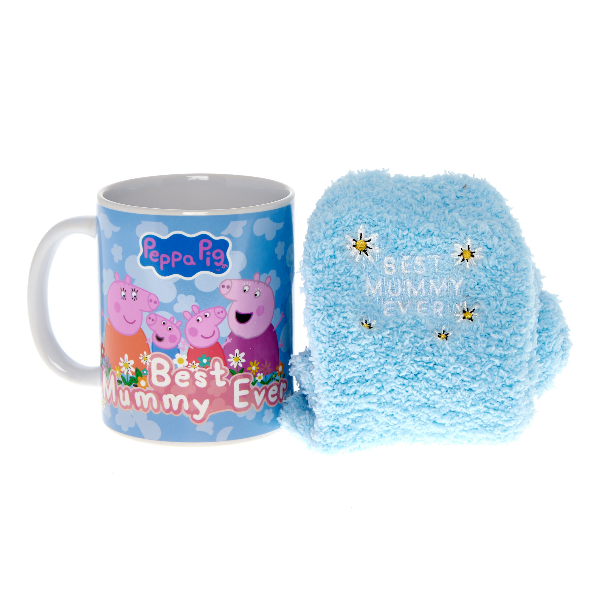 Best Mummy Ever Peppa Pig Mug & Socks Set