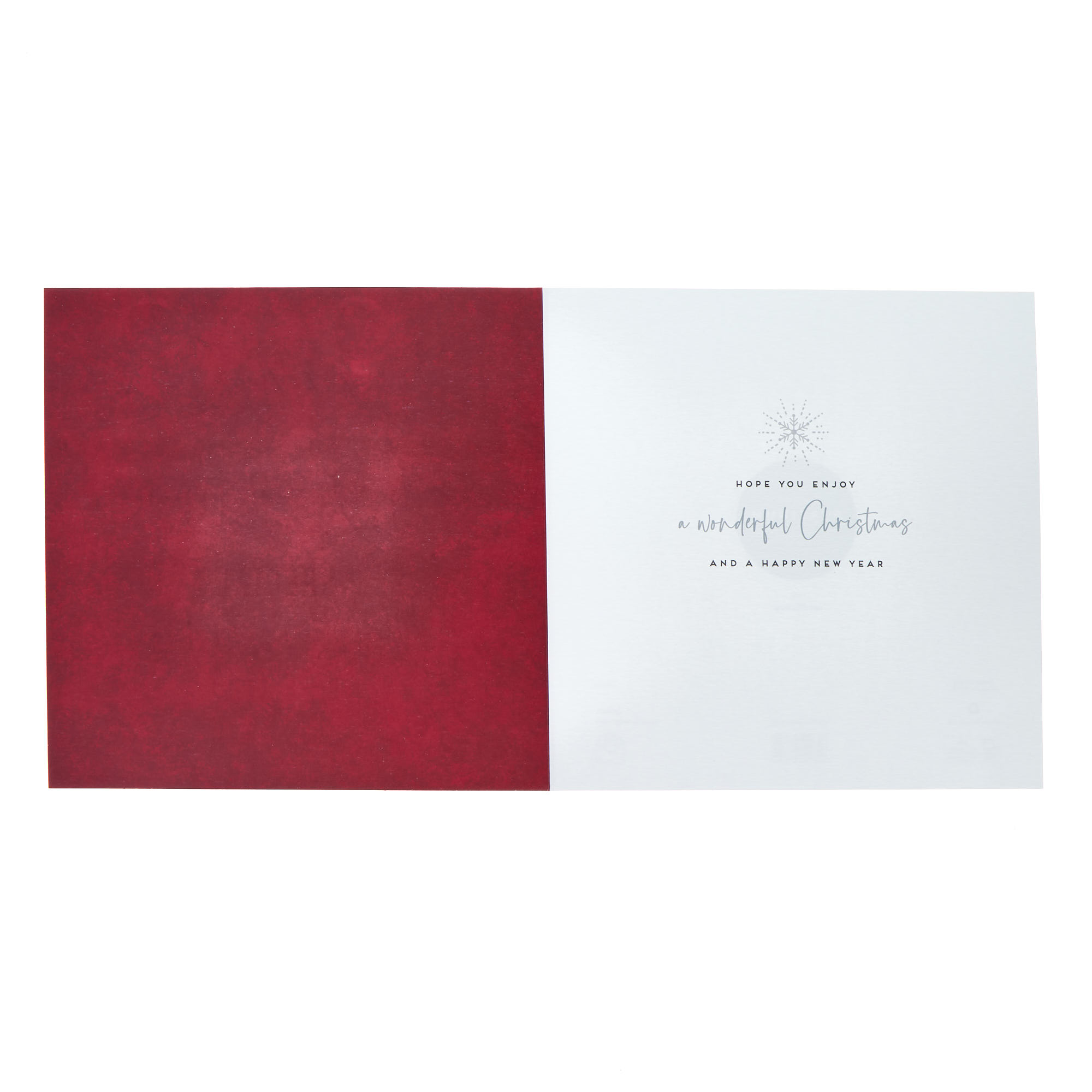Platinum Mum From Daughter Red Christmas Card