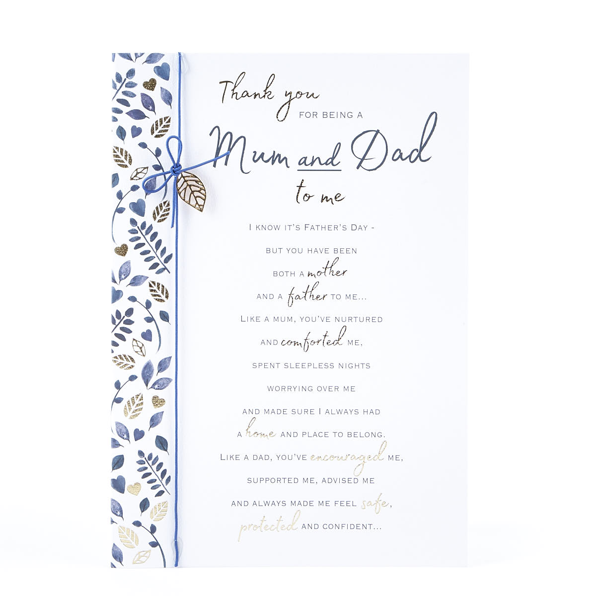 Father's Day Card - Being Mum & Dad