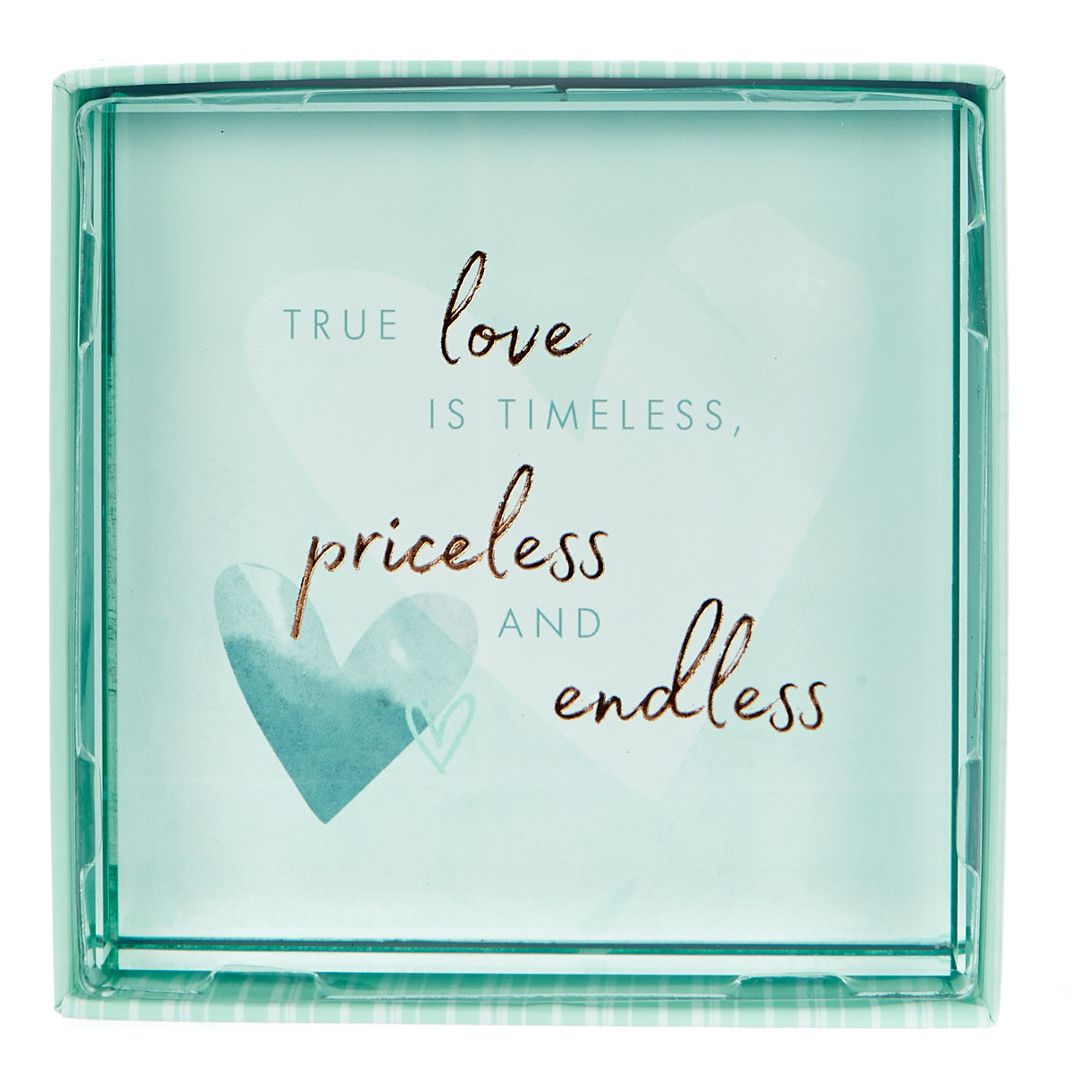 Perfect Together Glass Keepsake - Happy Anniversary