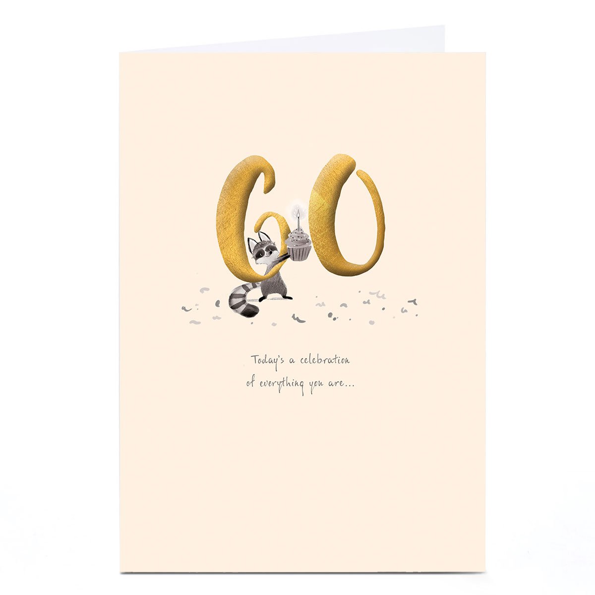 60th Birthday Card - Celebration of Everything You Are