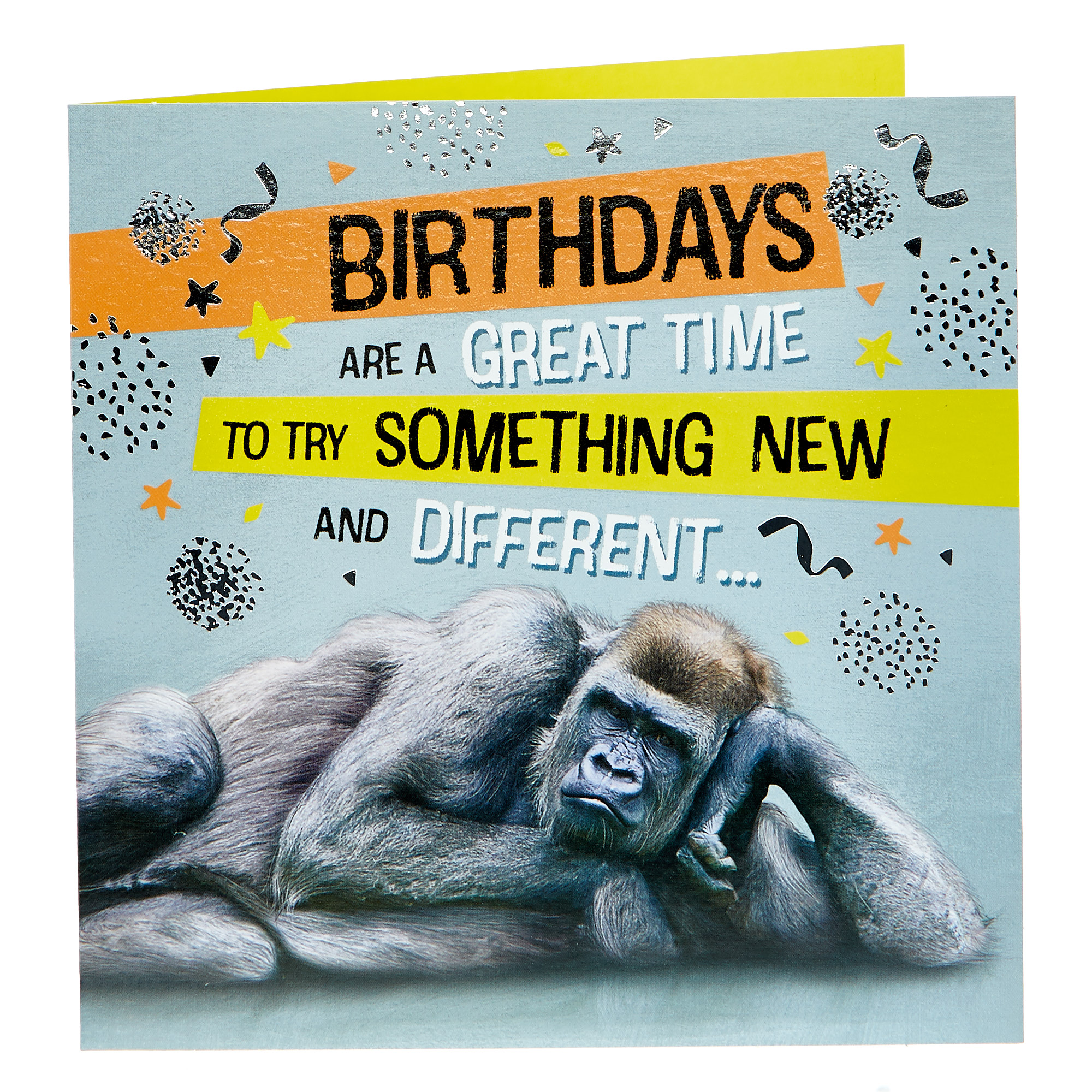 Birthday Card - Something New & Different