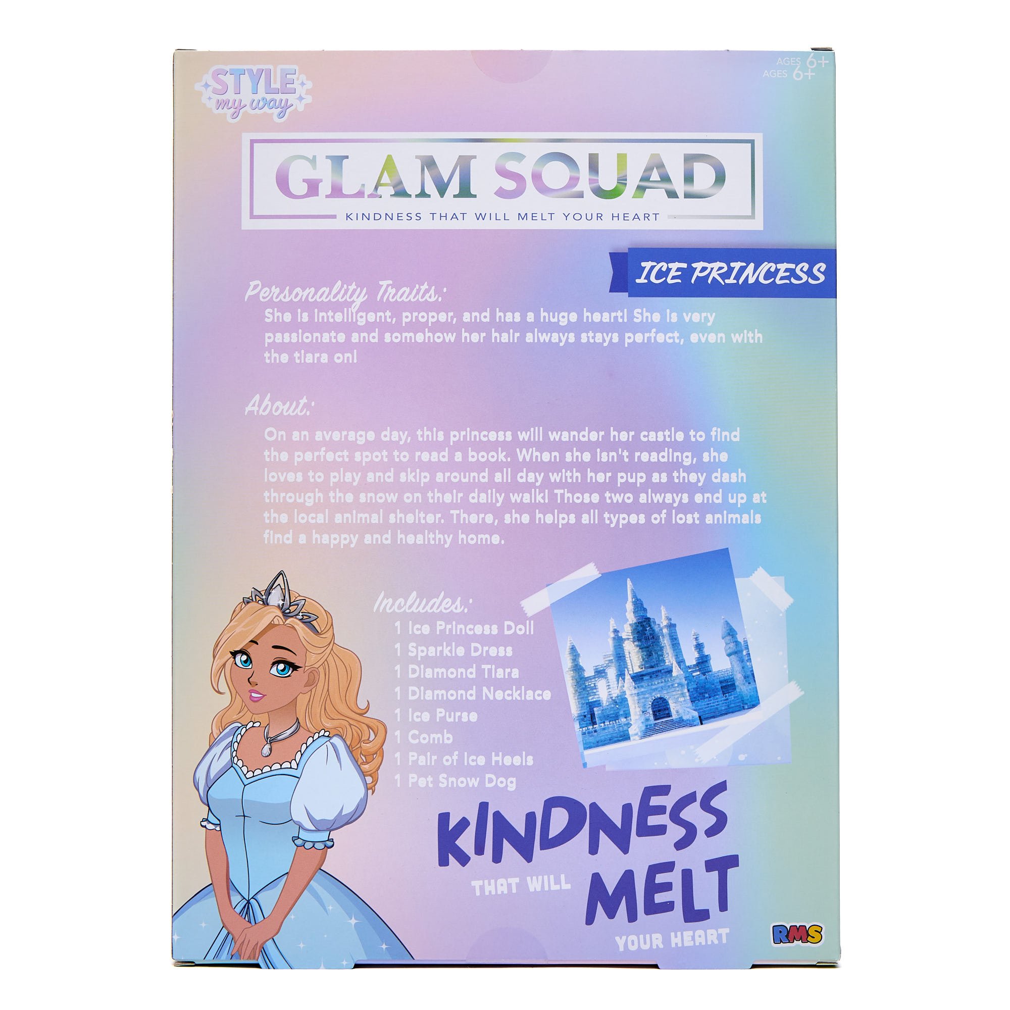 Style My Way Glam Squad Ice Princess Doll