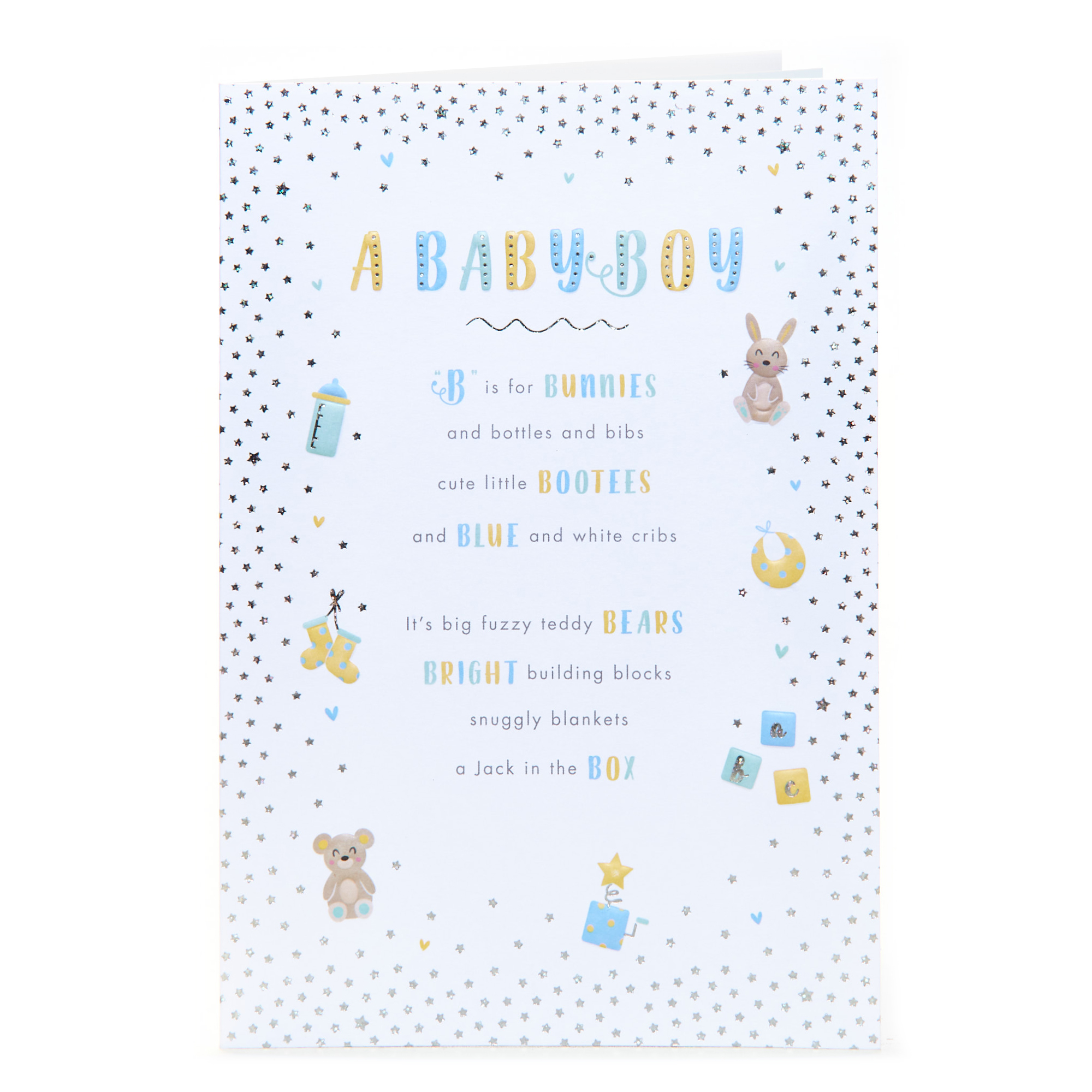 New Baby Card - A Baby Boy