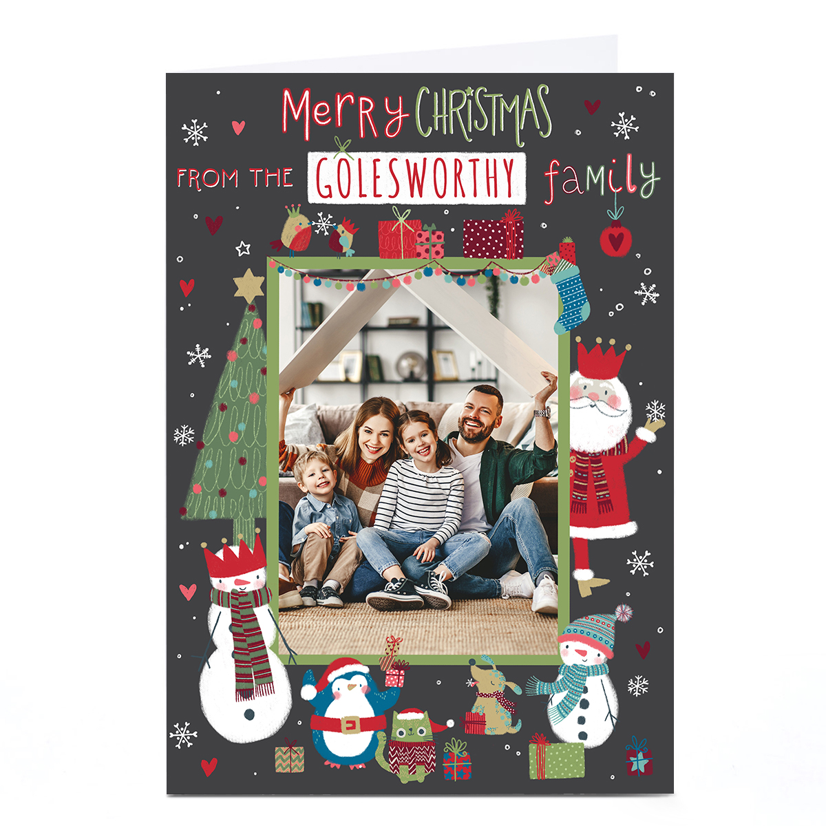 Photo Nik Golesworthy Christmas Card - From The Family 