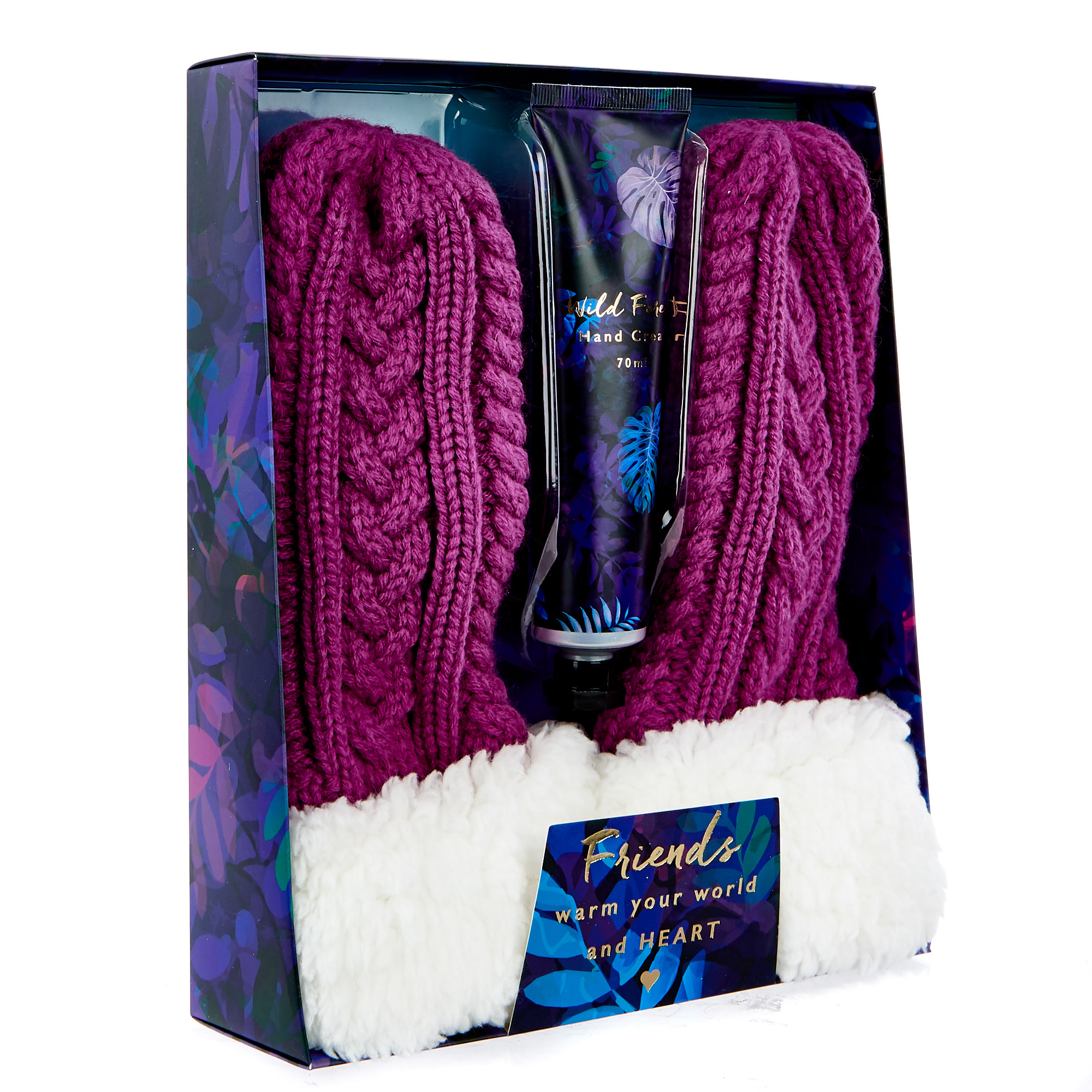 Friends Christmas Mitten & Hand Cream Set