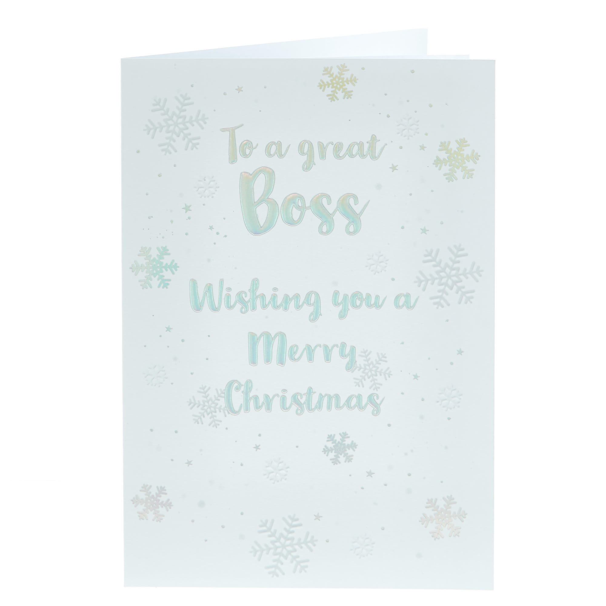 Christmas card - To A Great Boss