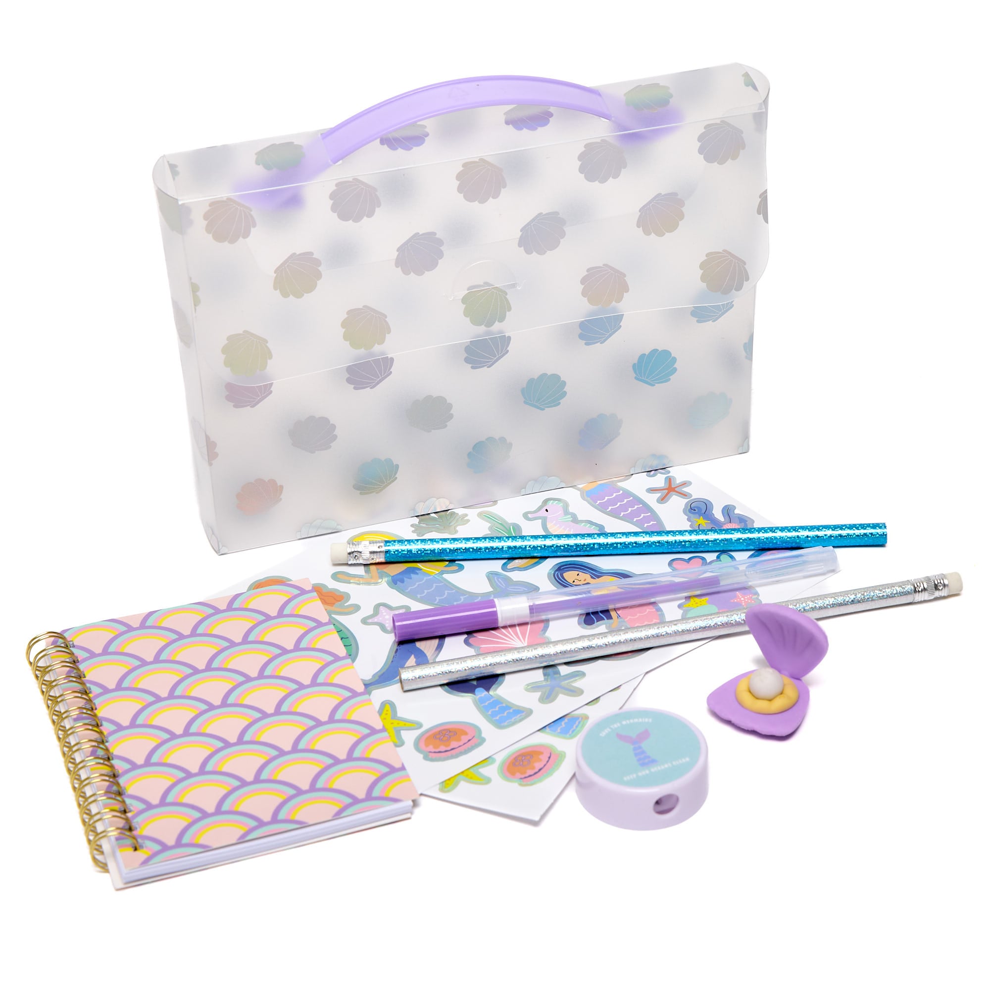 Shell Stationery Suitcase