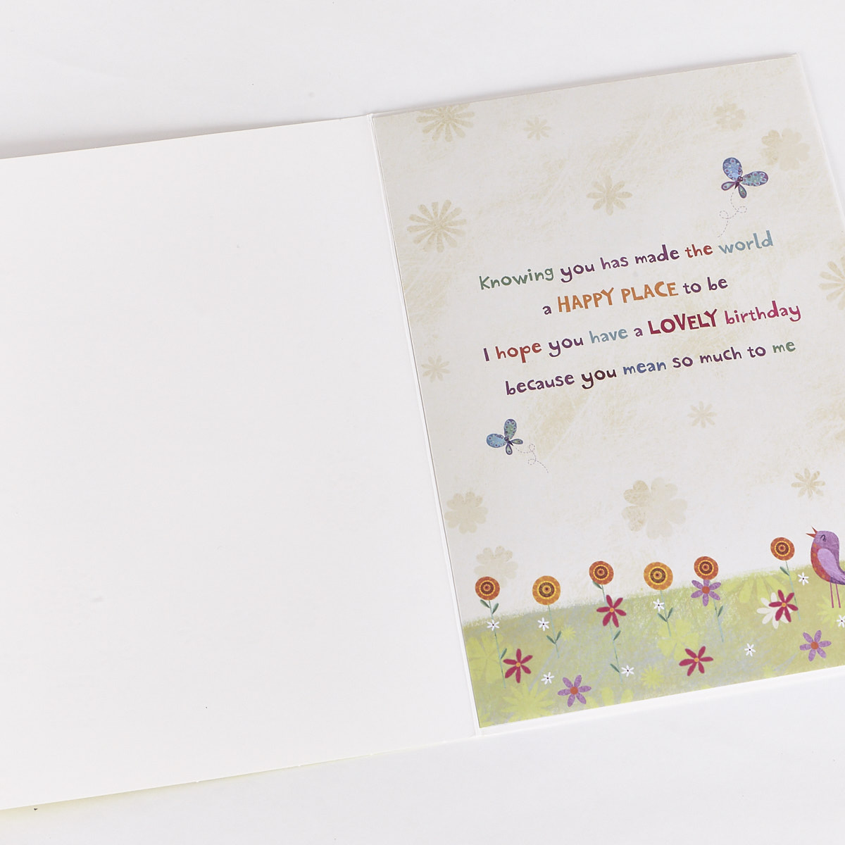 Signature Collection Birthday Card - Lovely Friend, Owls