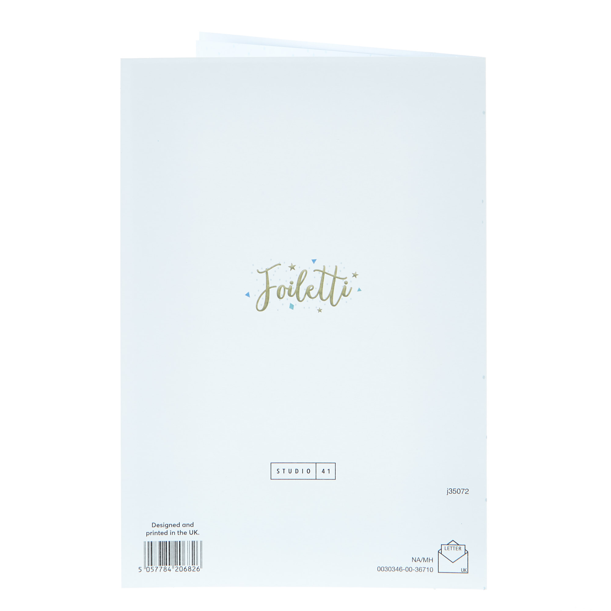 Birthday Card - A Happy Wish Confetti