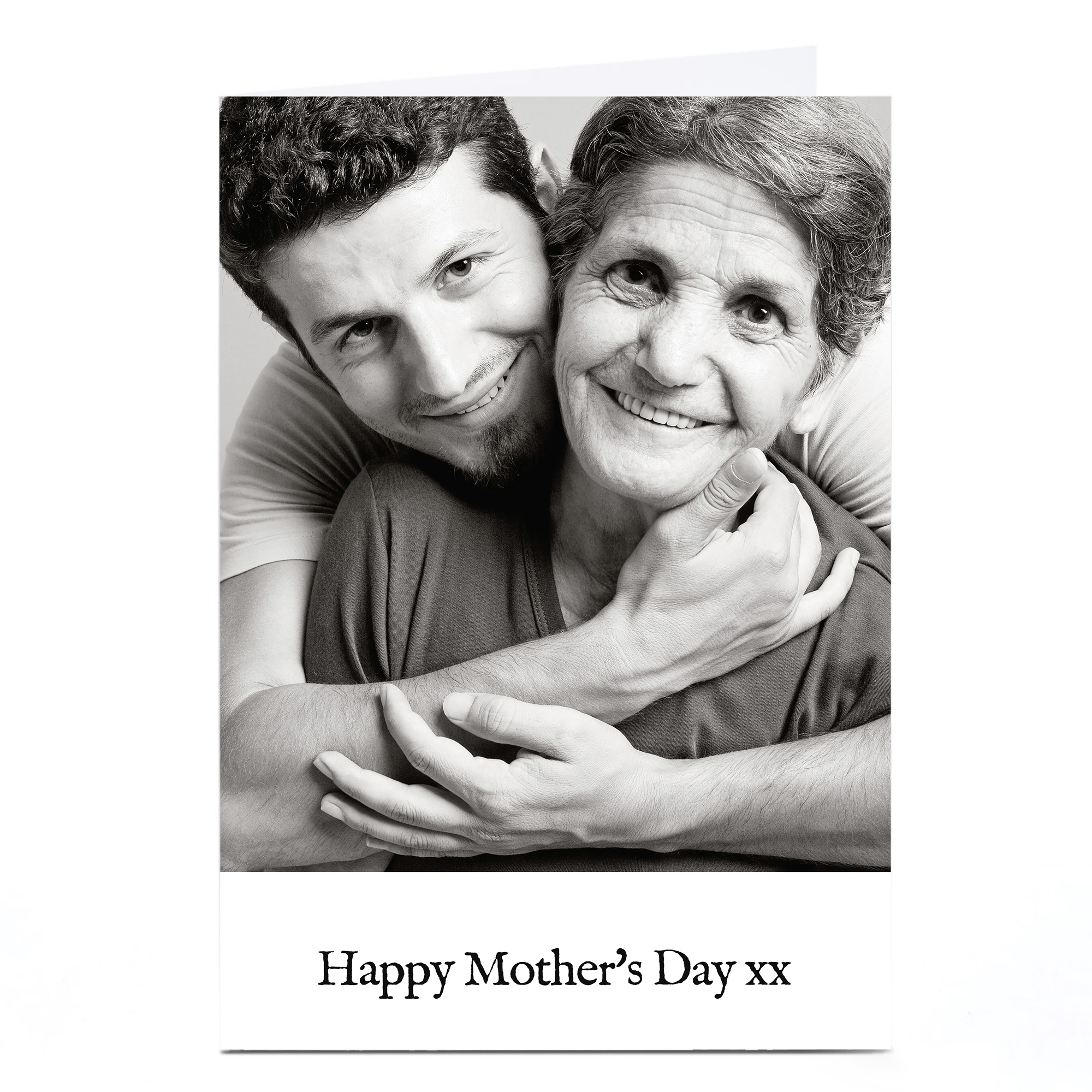 Personalised Mother's Day Photo Card - Photo with Message