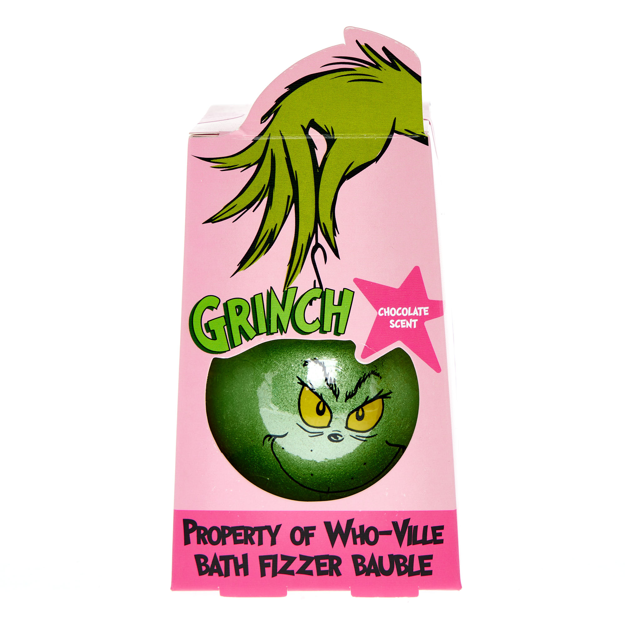 Grinch Chocolate Scented Bath Bomb