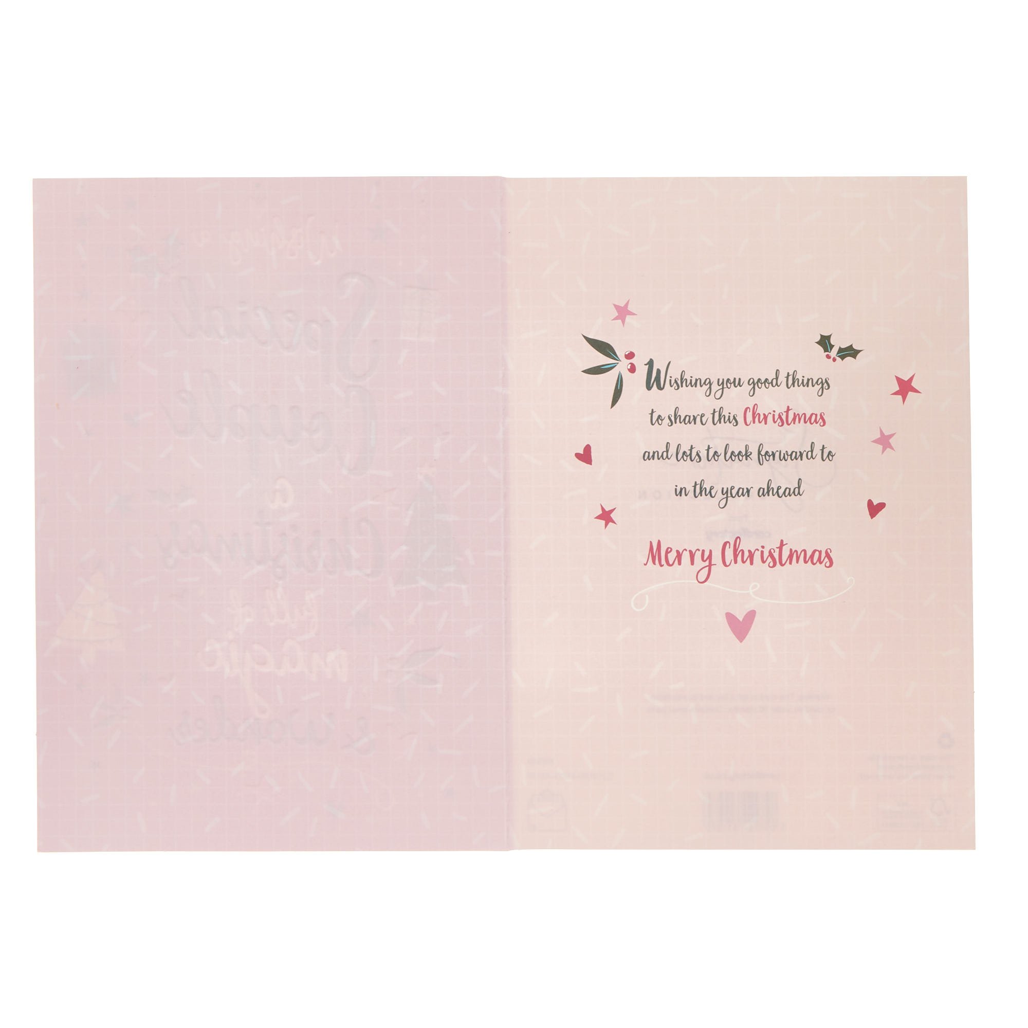 Special Couple Full of Magic Christmas Card