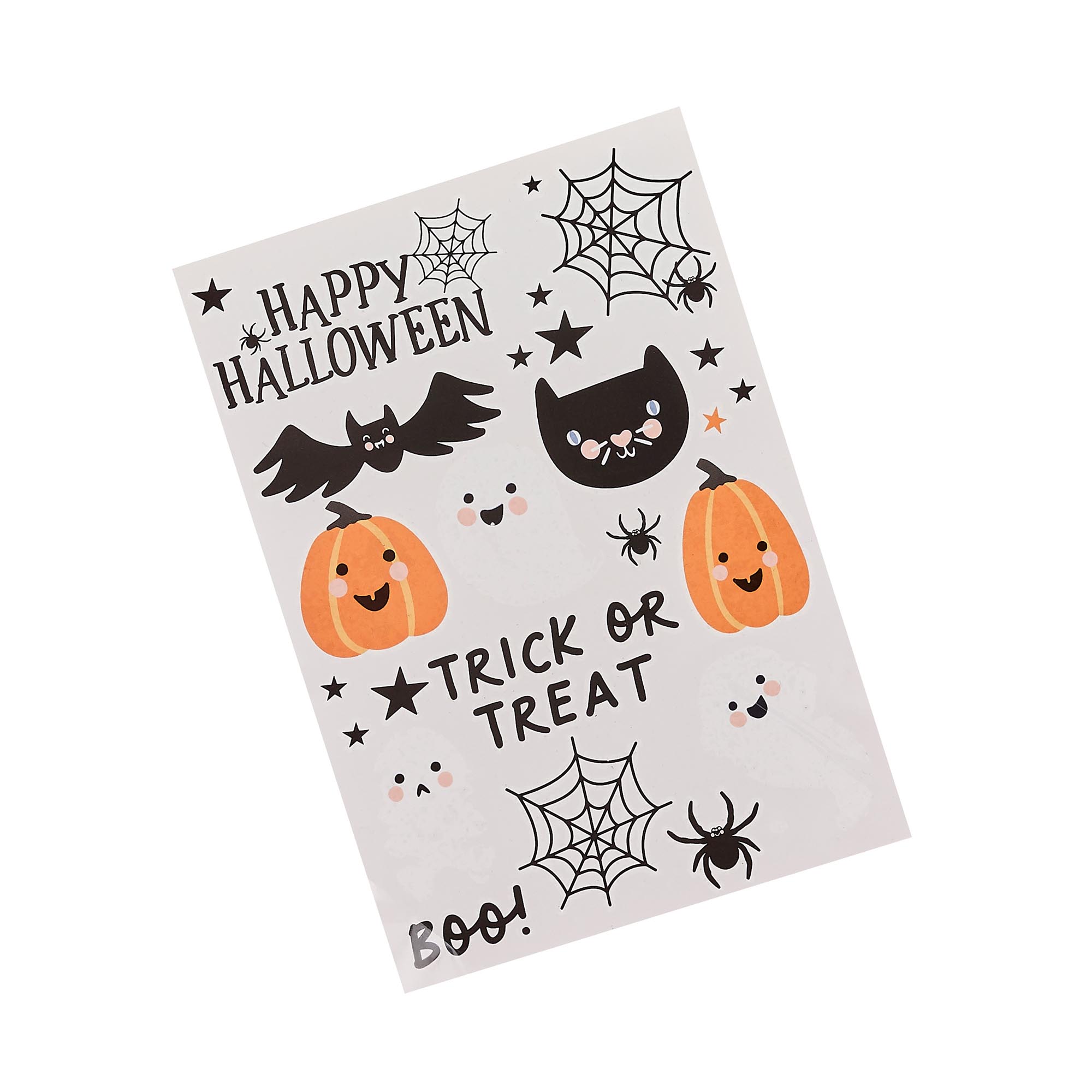 Halloween Character Temporary Tattoos - 2 Sheets