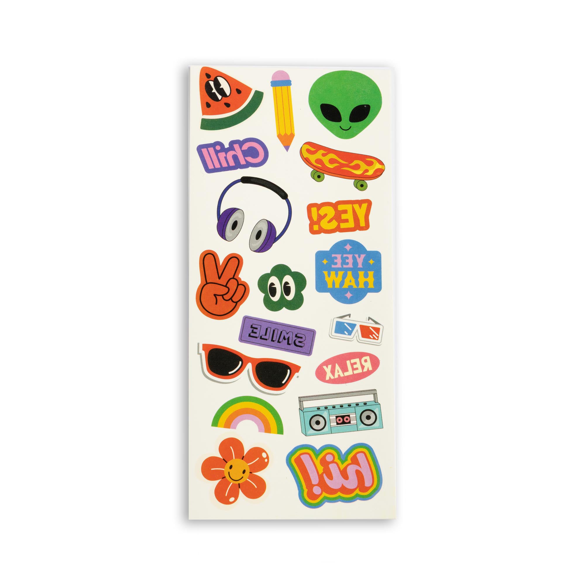 Cool Temporary Tattoos - 10 Sheets