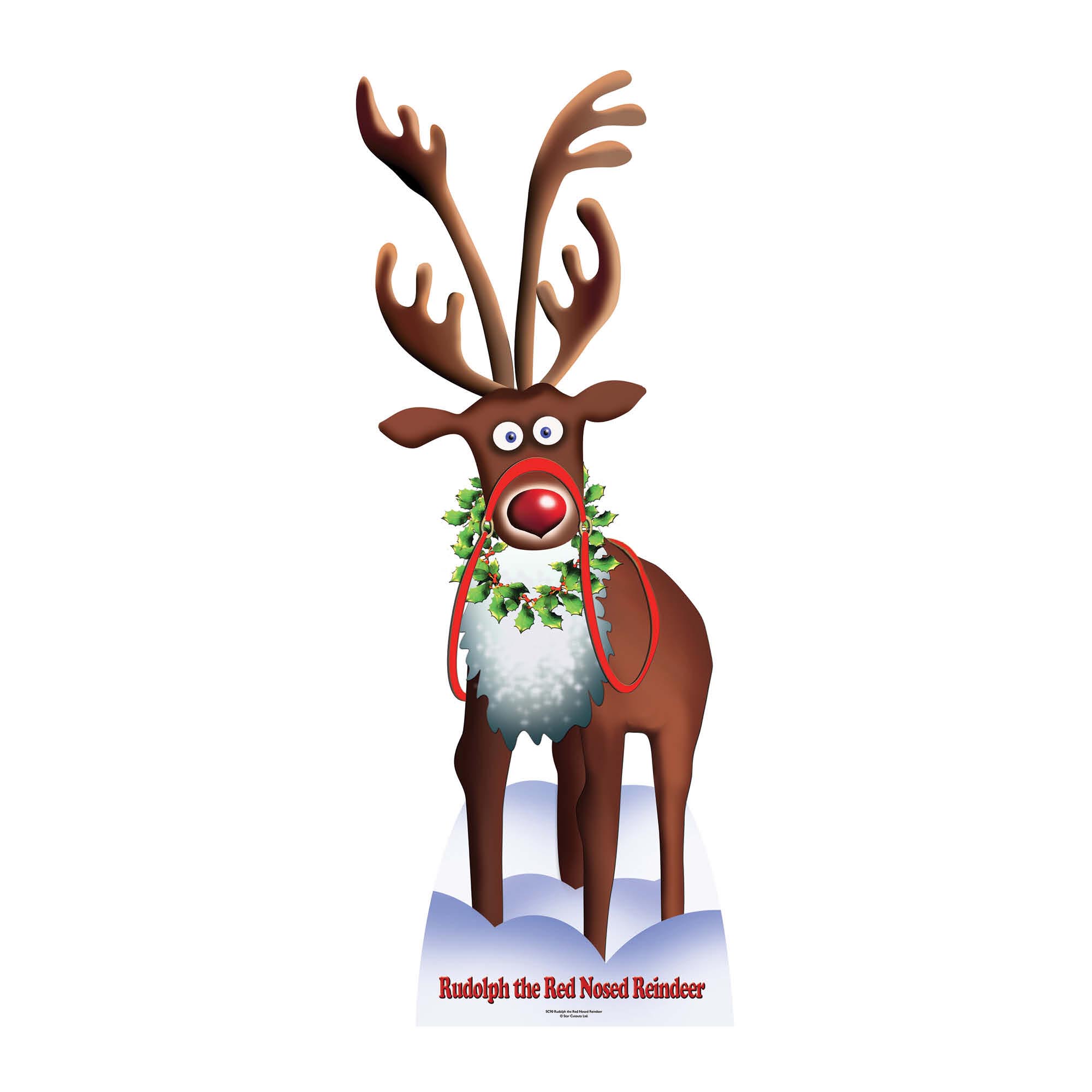 Rudolph the Red Nosed Reindeer Cardboard Cutout 