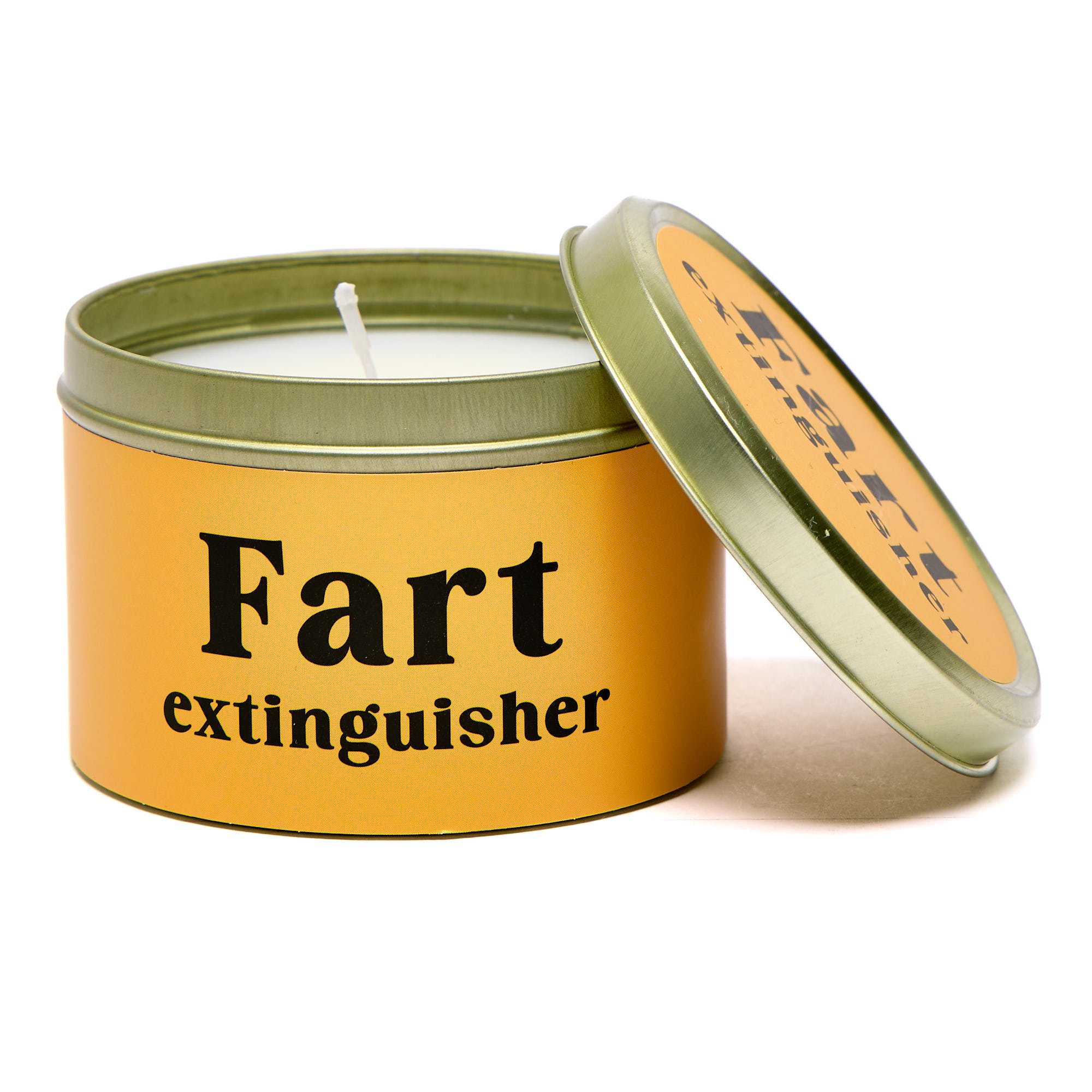 Fart Extinguisher Lime & Basil Scented Candle