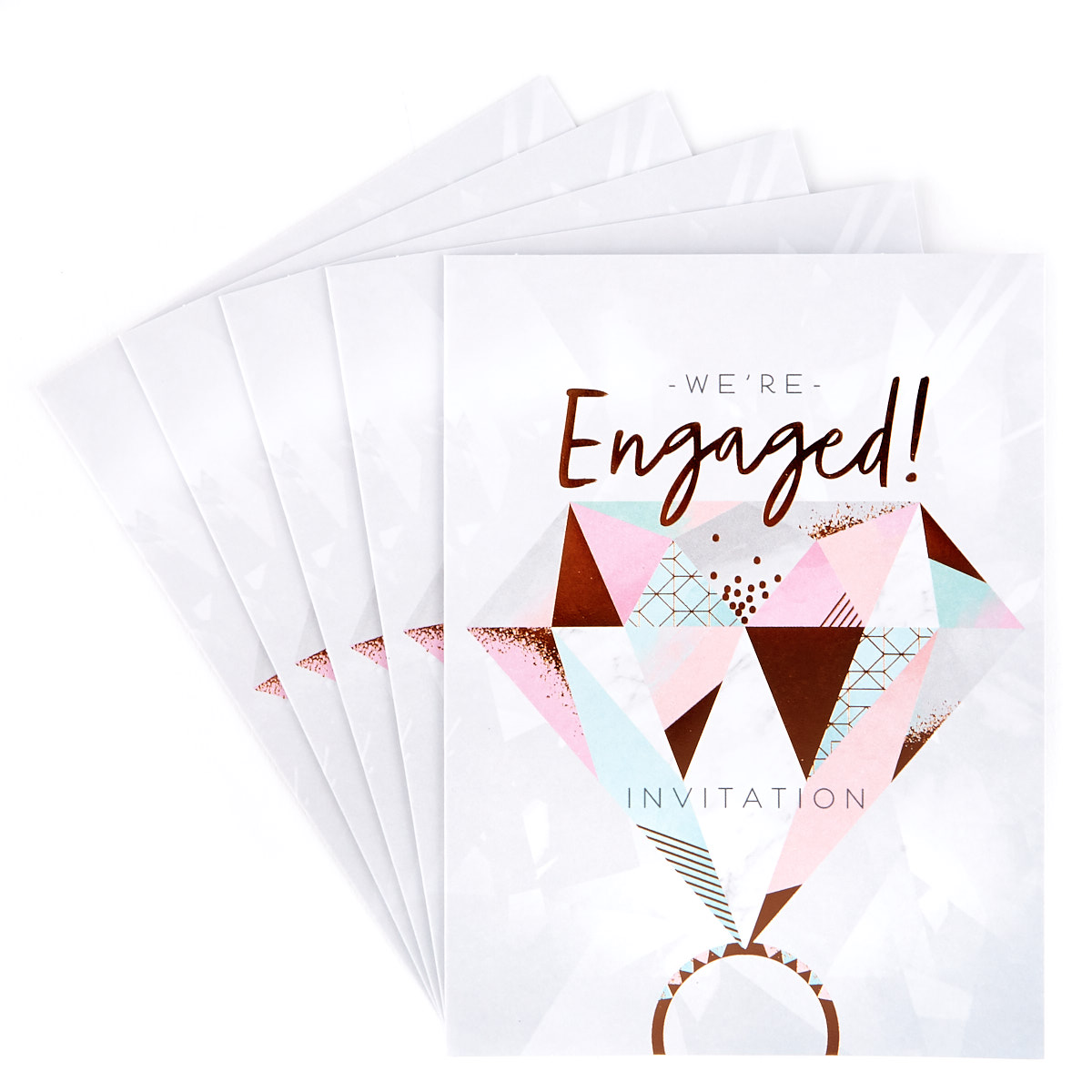 Engagement Party Invitations - Pack of 12