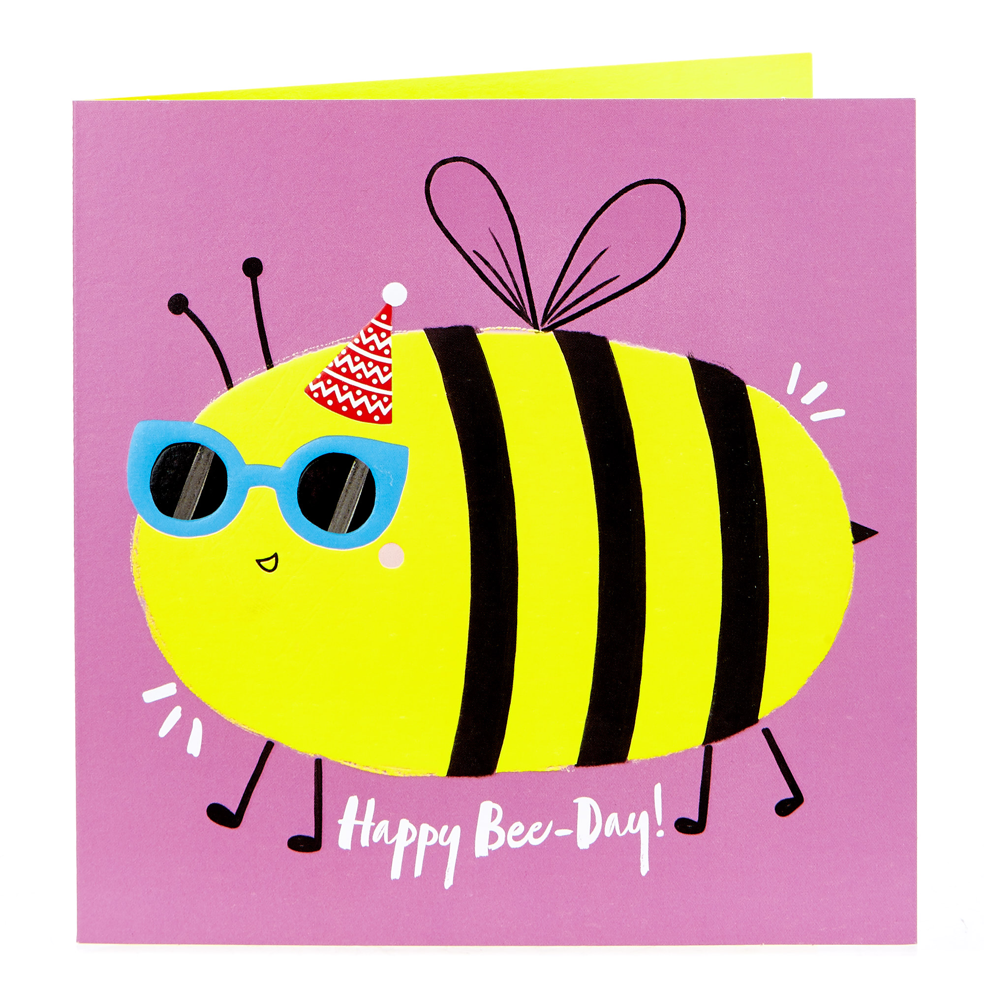 Birthday Card - Happy Bee-Day!