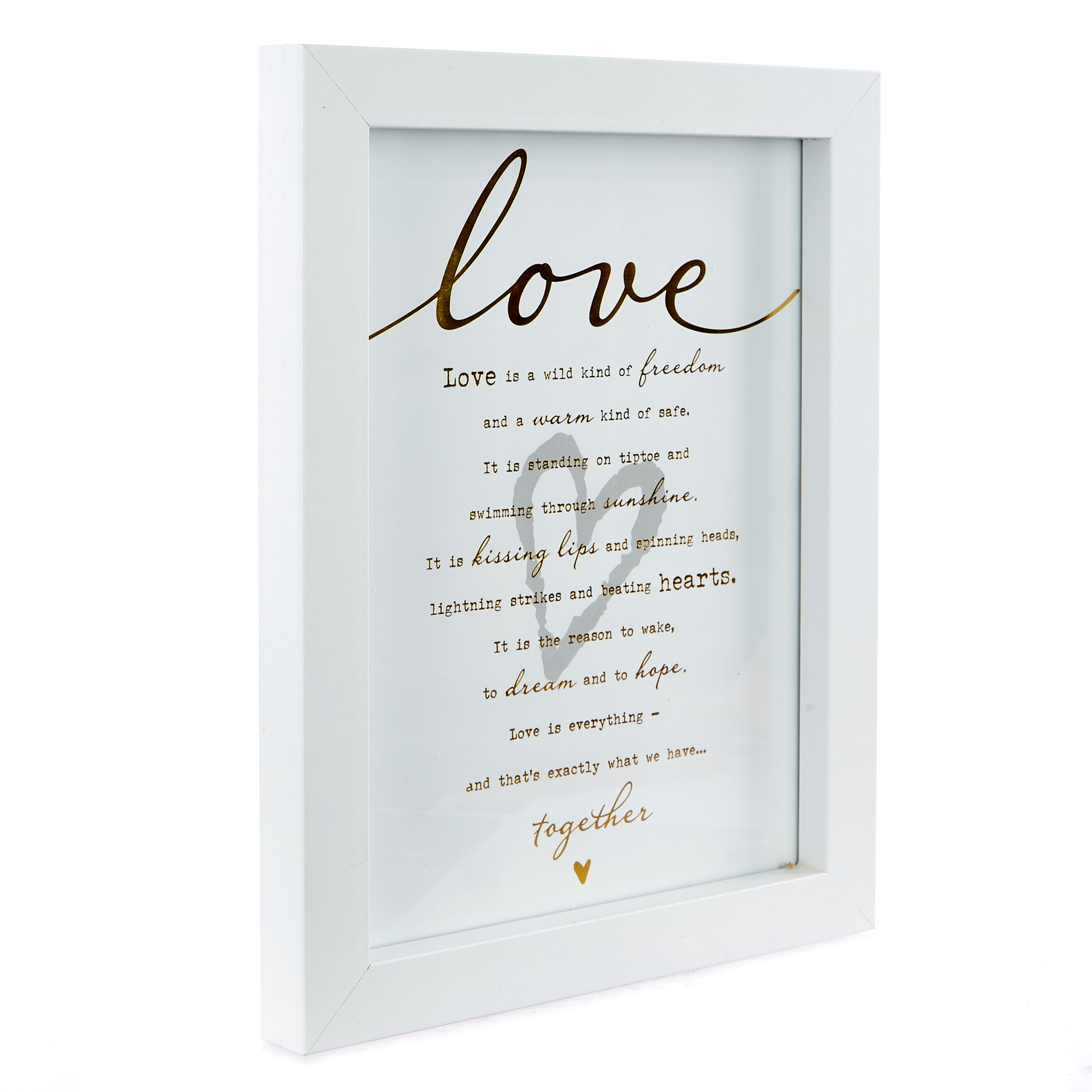 Valentine's Day Framed Hanging Wall Art