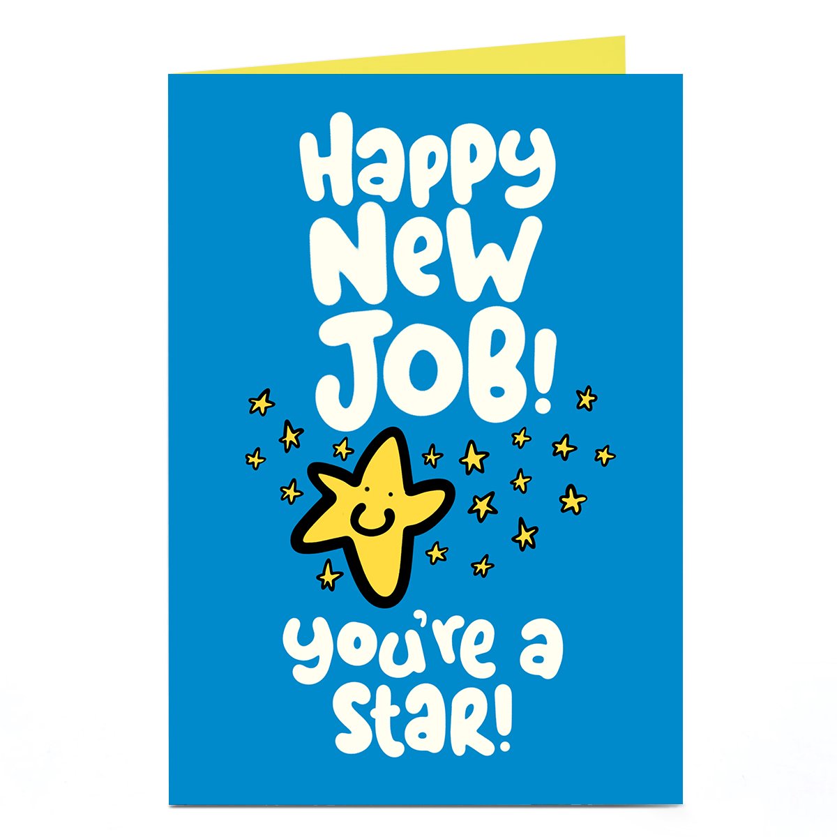 Personalised Fruitloops New Job Card - You're A Star