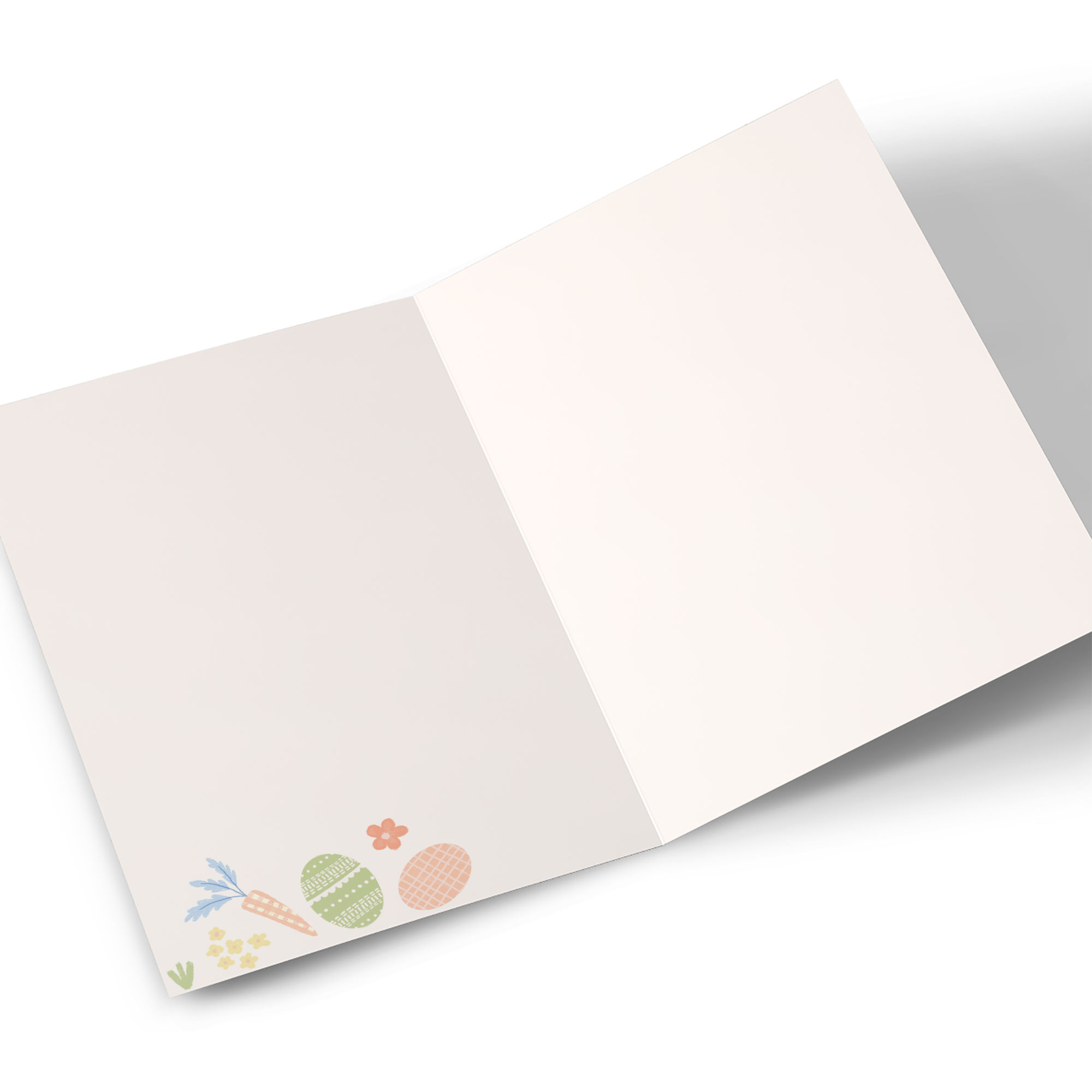 Personalised Easter Card - Hoppy Easter Bunny, Any Name